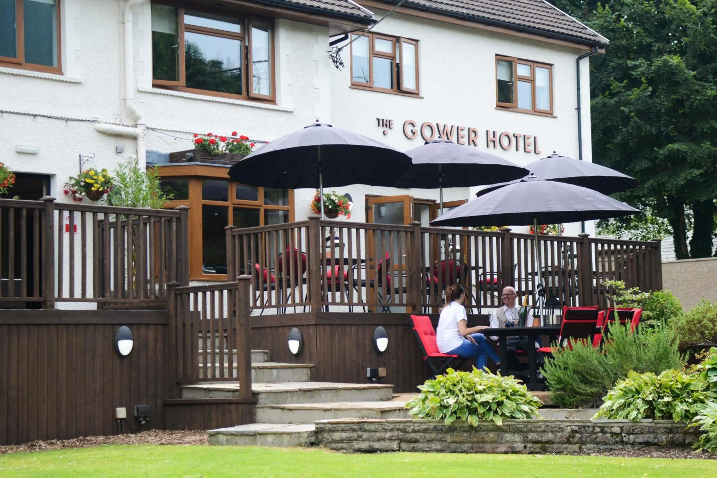 Property building in The Gower Hotel