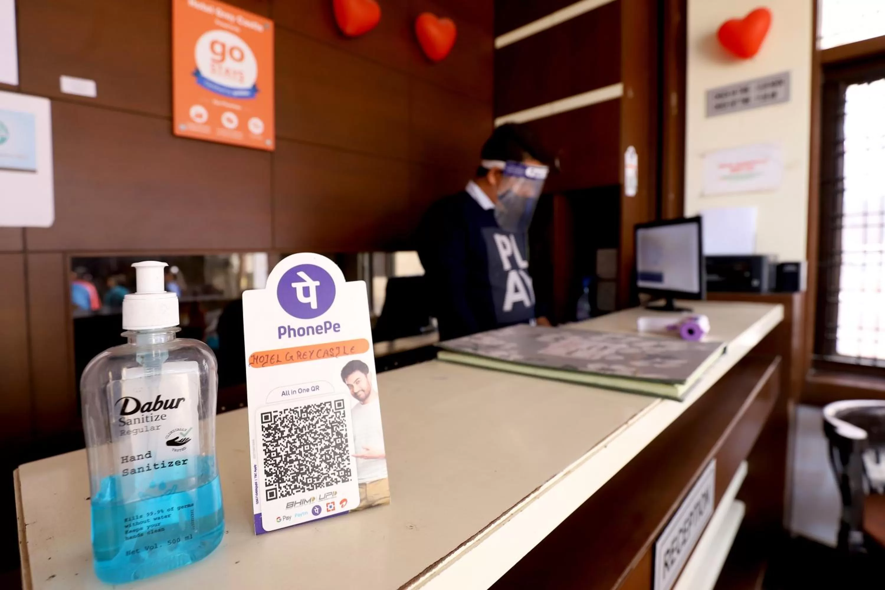 Lobby or reception in Grey Castle - Hotel Near Haridwar Railway station