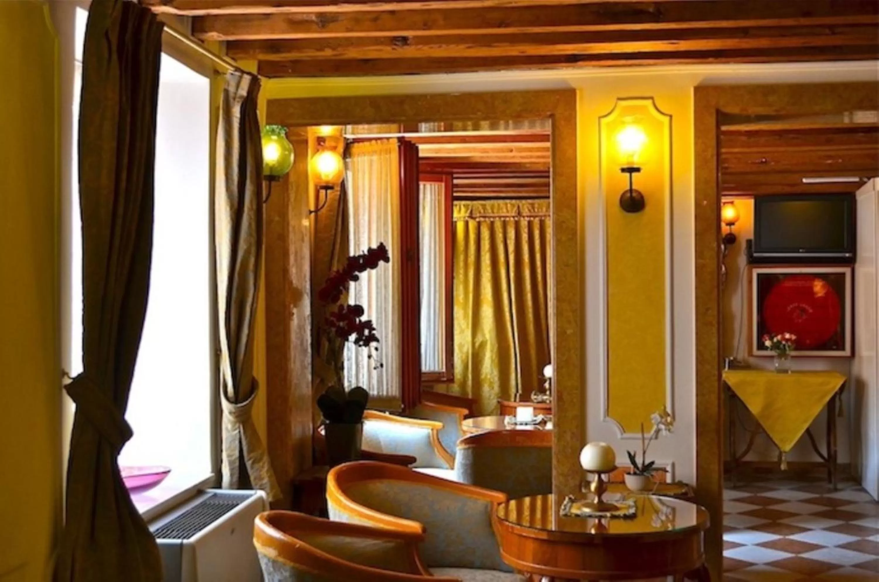 Lobby or reception, Lounge/Bar in Hotel San Gallo