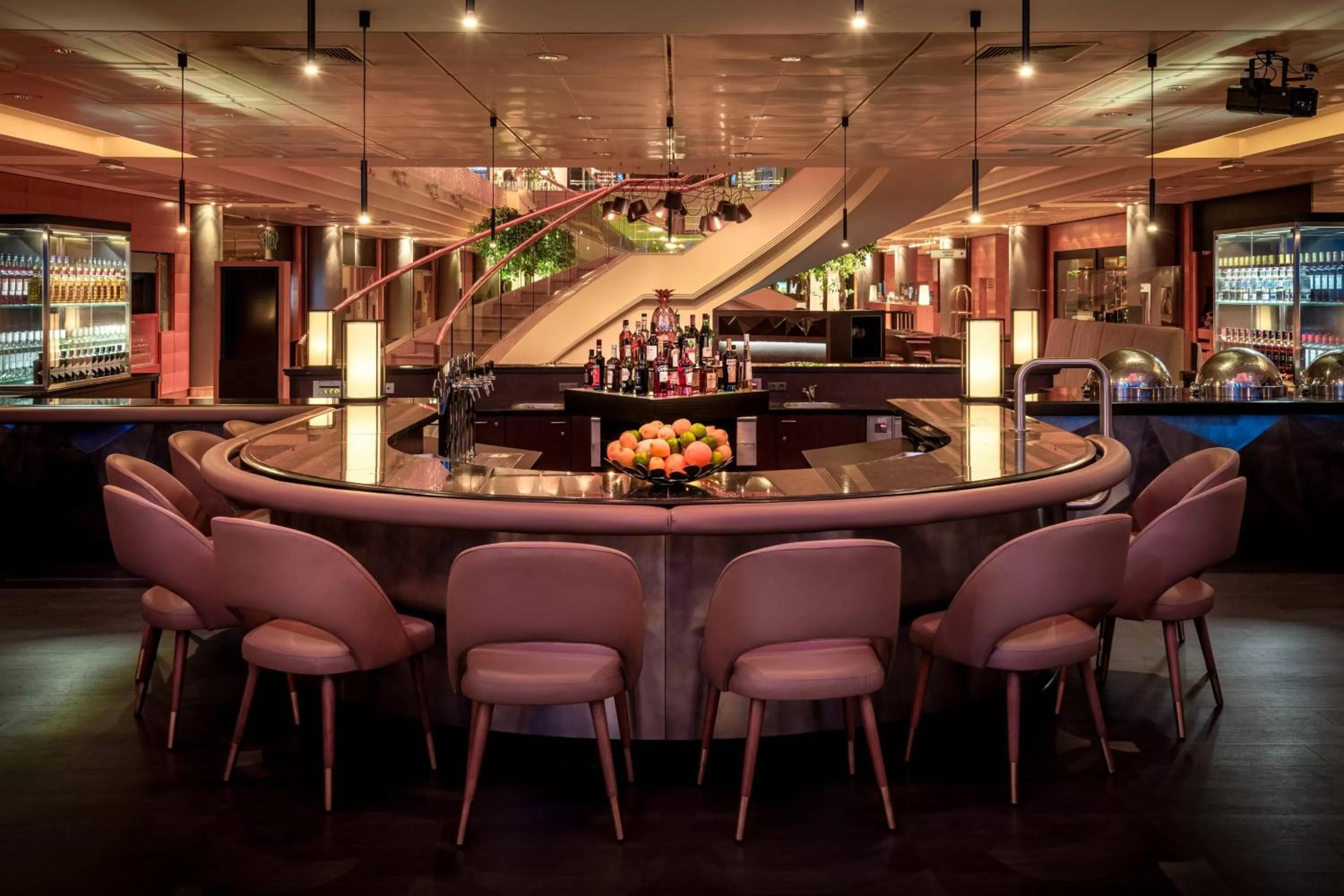 Lounge or bar in Vienna Marriott Hotel