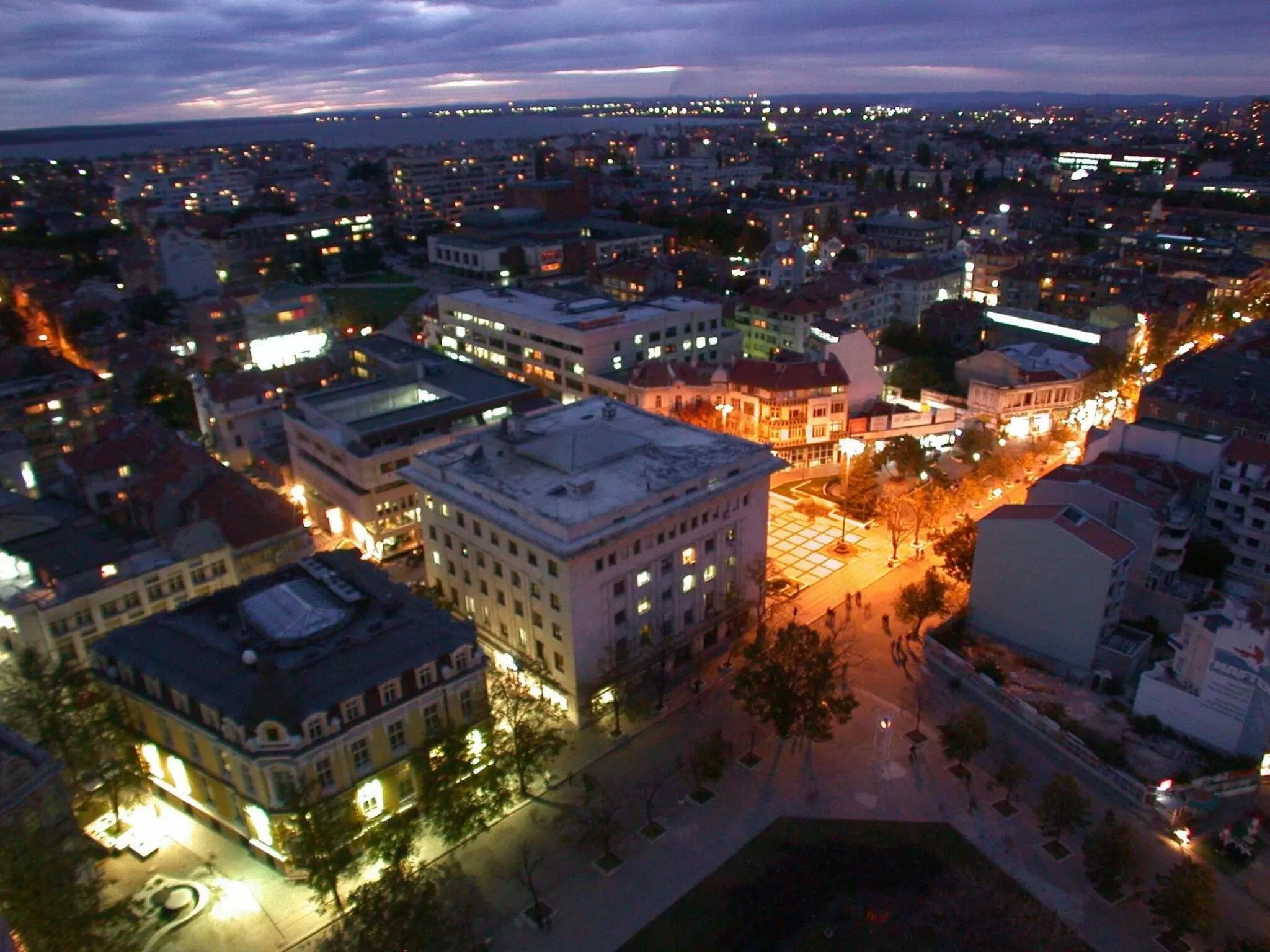 Bird's eye view in Hotel Bulgaria