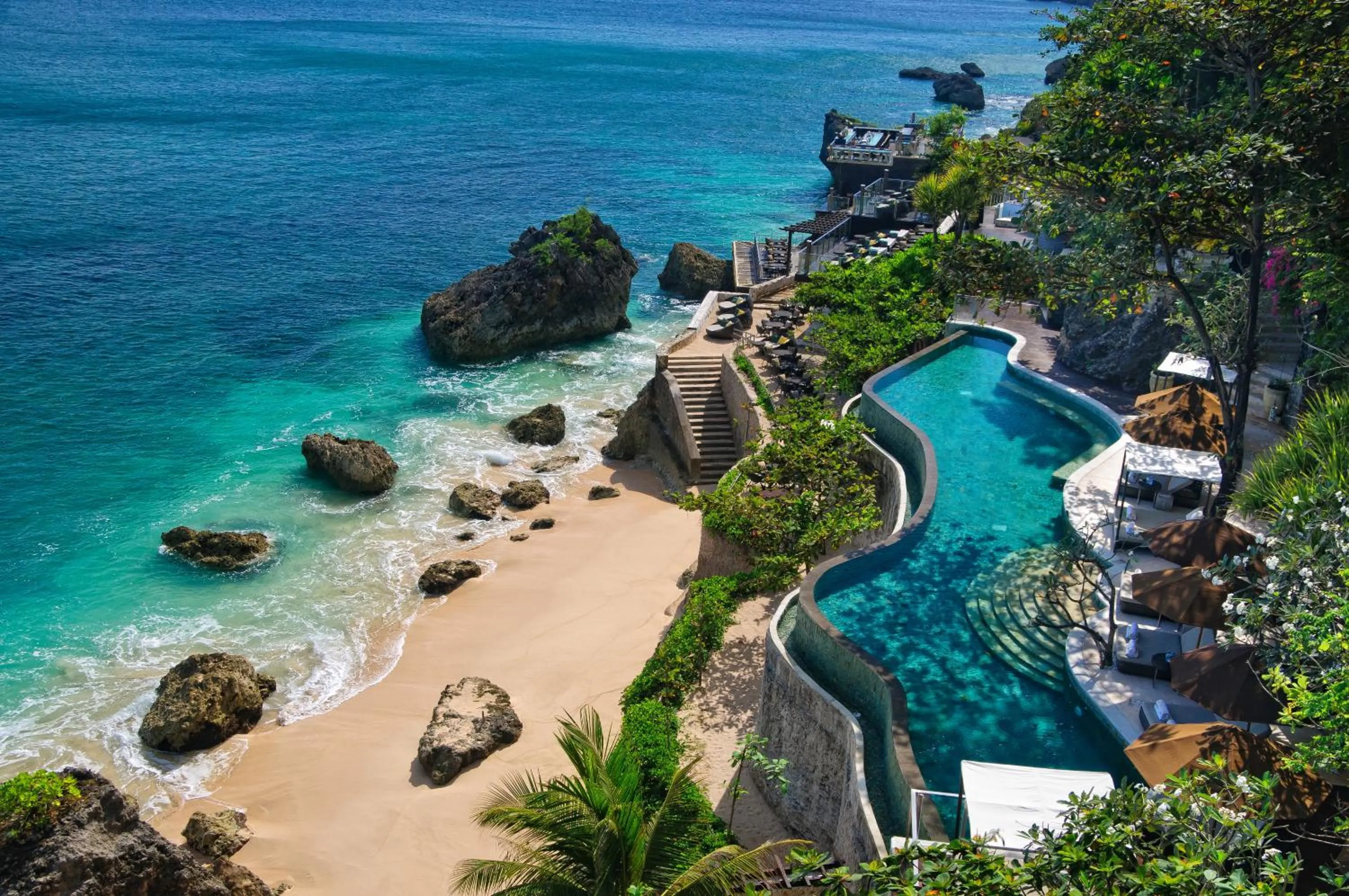 Bird's eye view in AYANA Villas Bali
