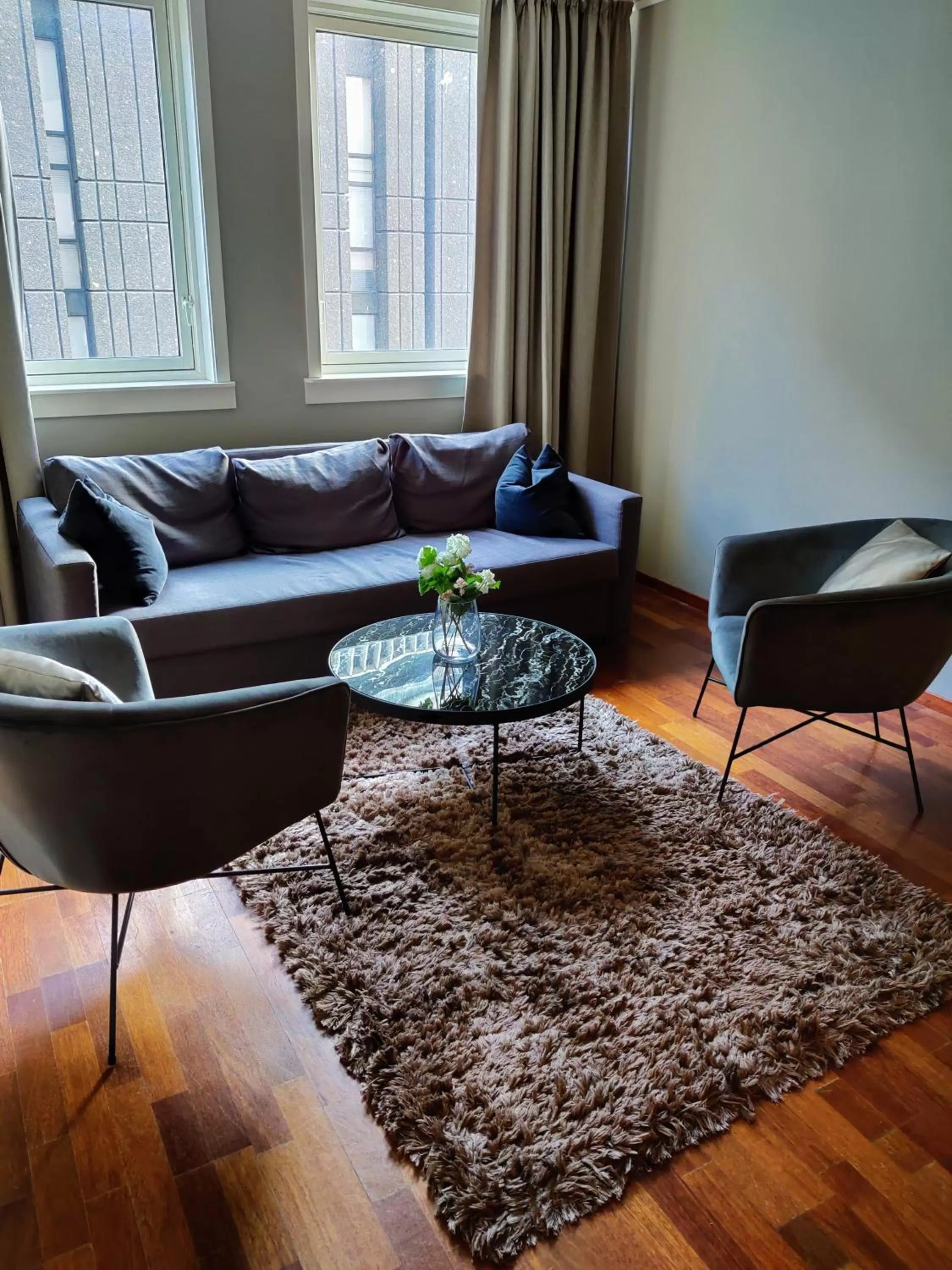 Bed in First Hotel Millennium