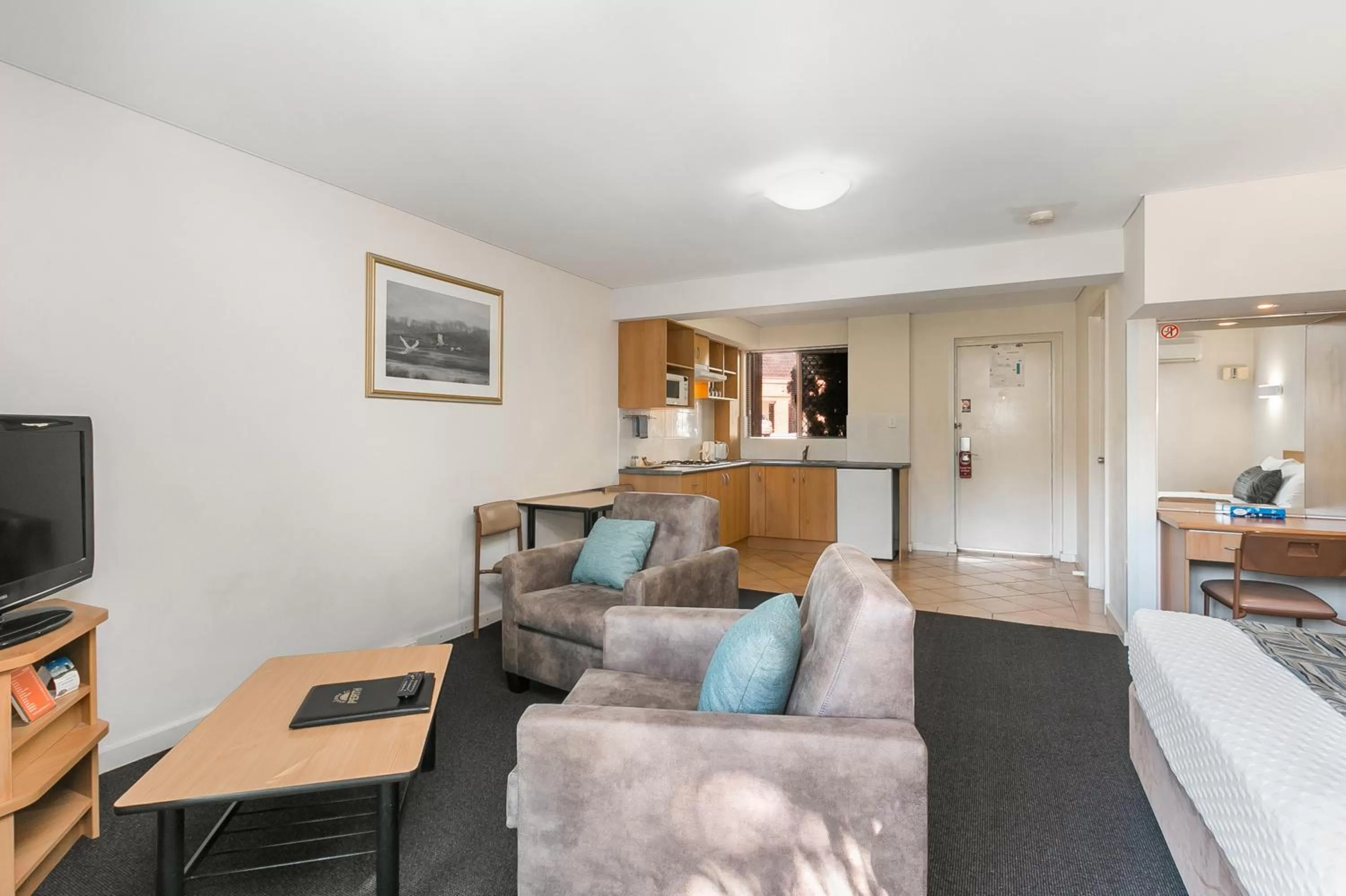 Seating area in Great Eastern Motor Lodge