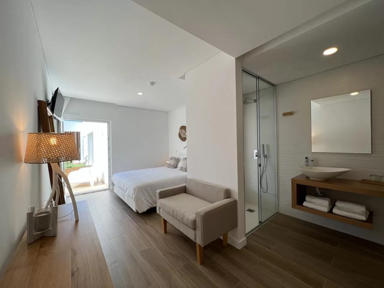 Bed in Alojamento White Rose Boutique