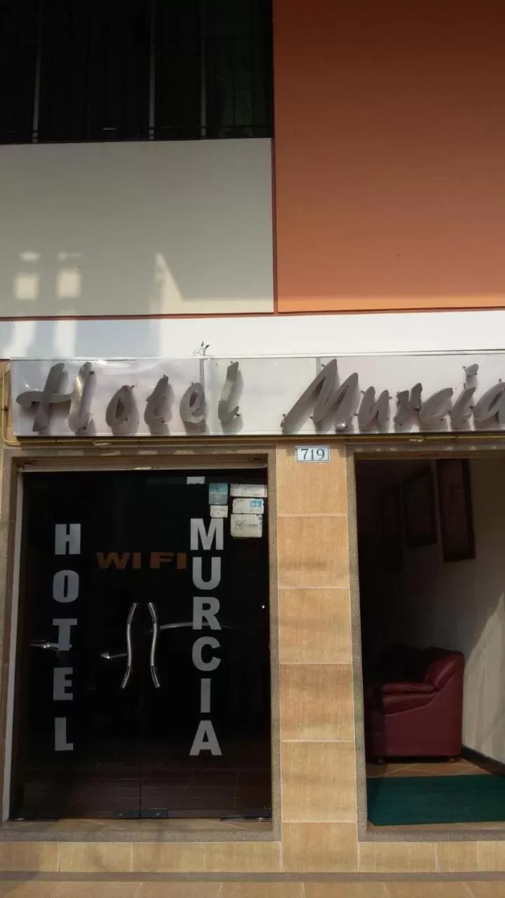 Facade/entrance in Hotel Murcia