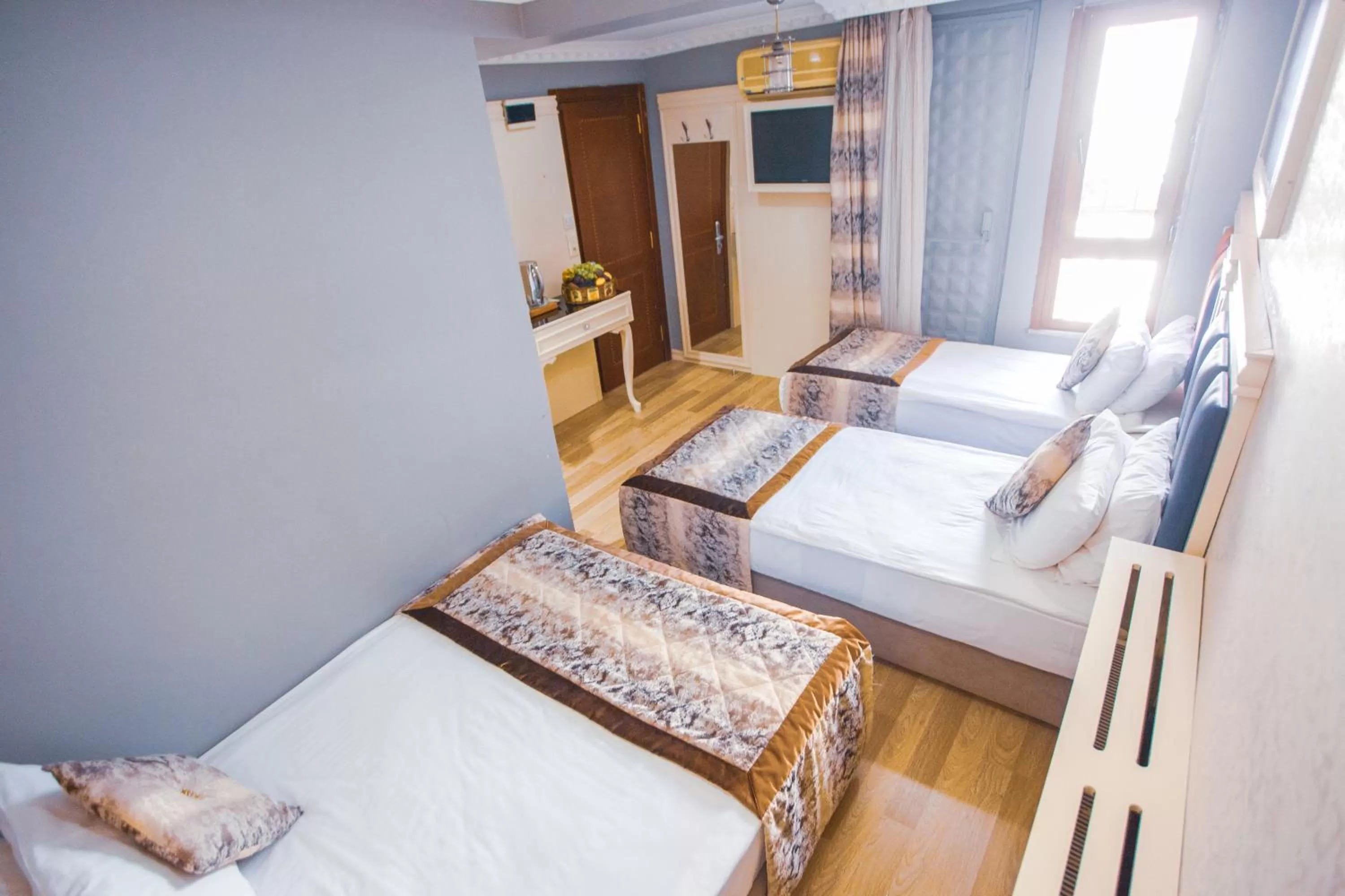 Bed in Best Nobel Hotel