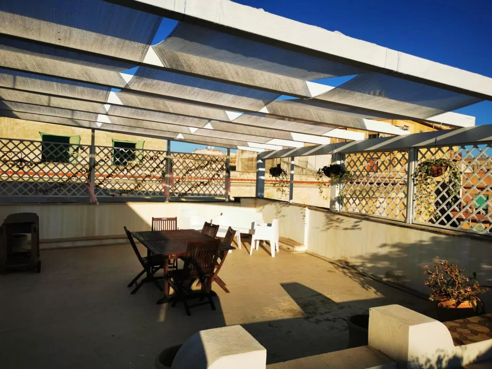 Balcony/Terrace in B&B Barone Sieri Pepoli