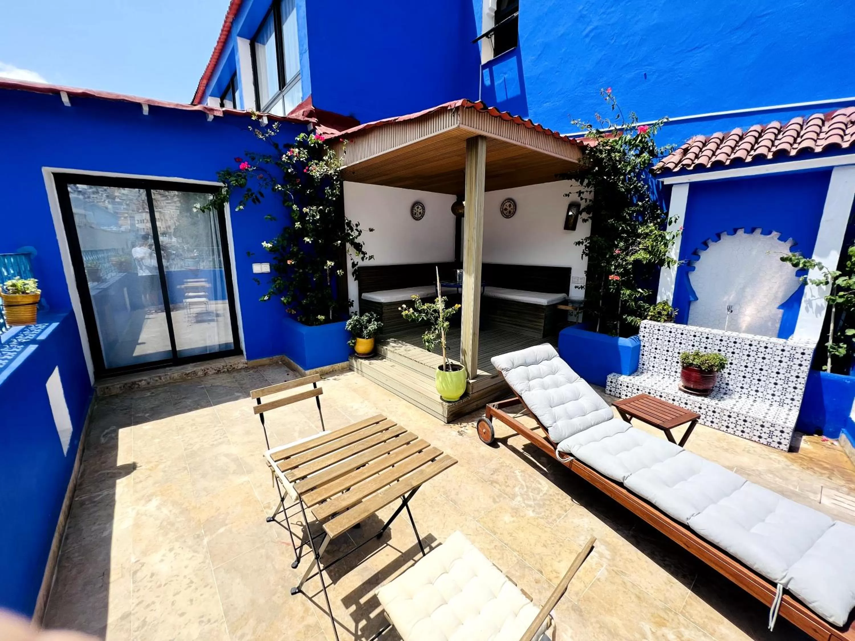 Patio in VANCII Hotel