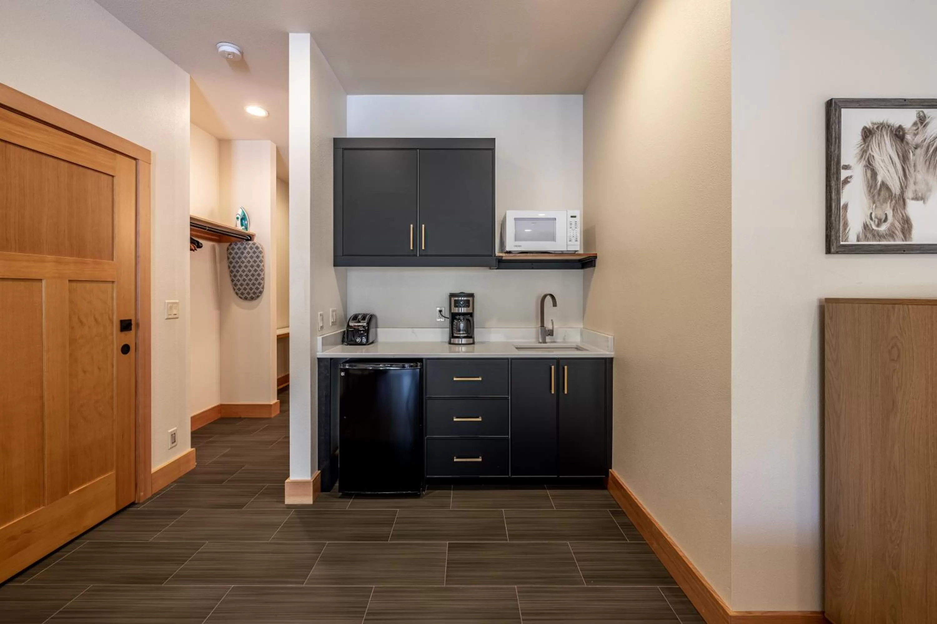 Kitchen or kitchenette in Alpen Dorf Pension