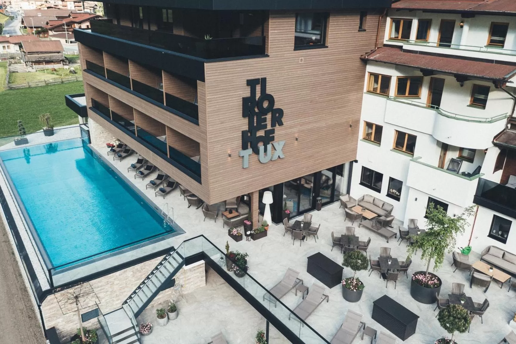 Balcony/Terrace in Hotel Tirolerhof 4 Sterne Superior