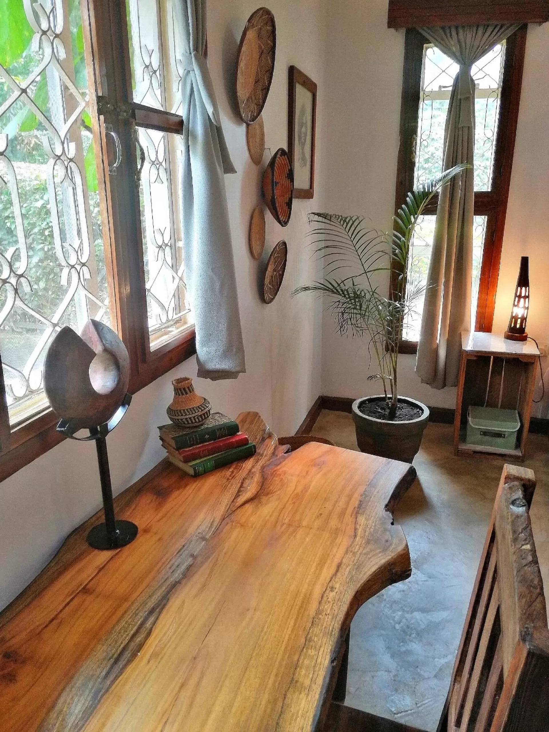 Decorative detail, Seating Area in Utamaduni House B&B