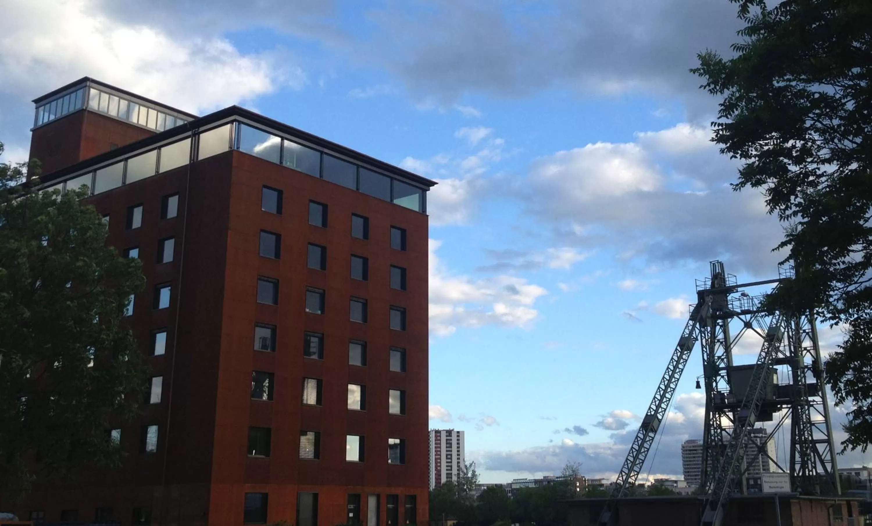 Facade/entrance in Speicher7 Hotel