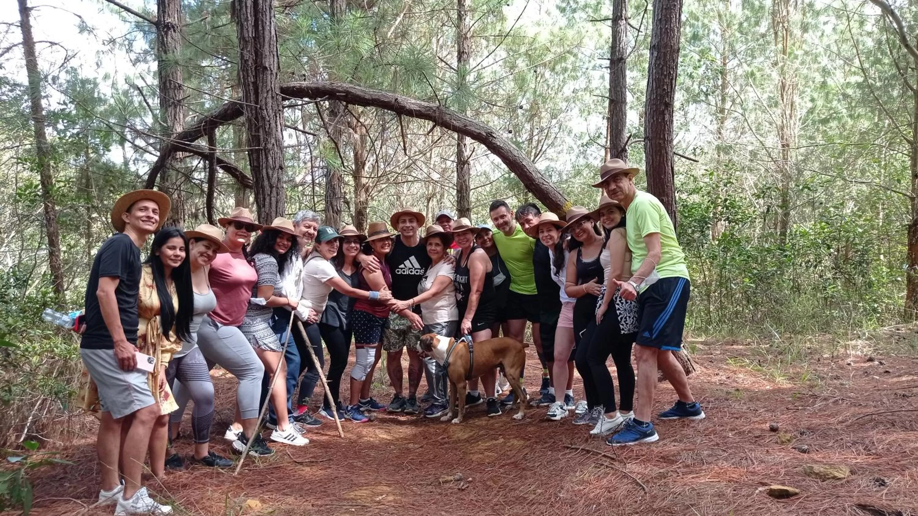 group of guests in Hotel Finca Buenos Aires Barichara