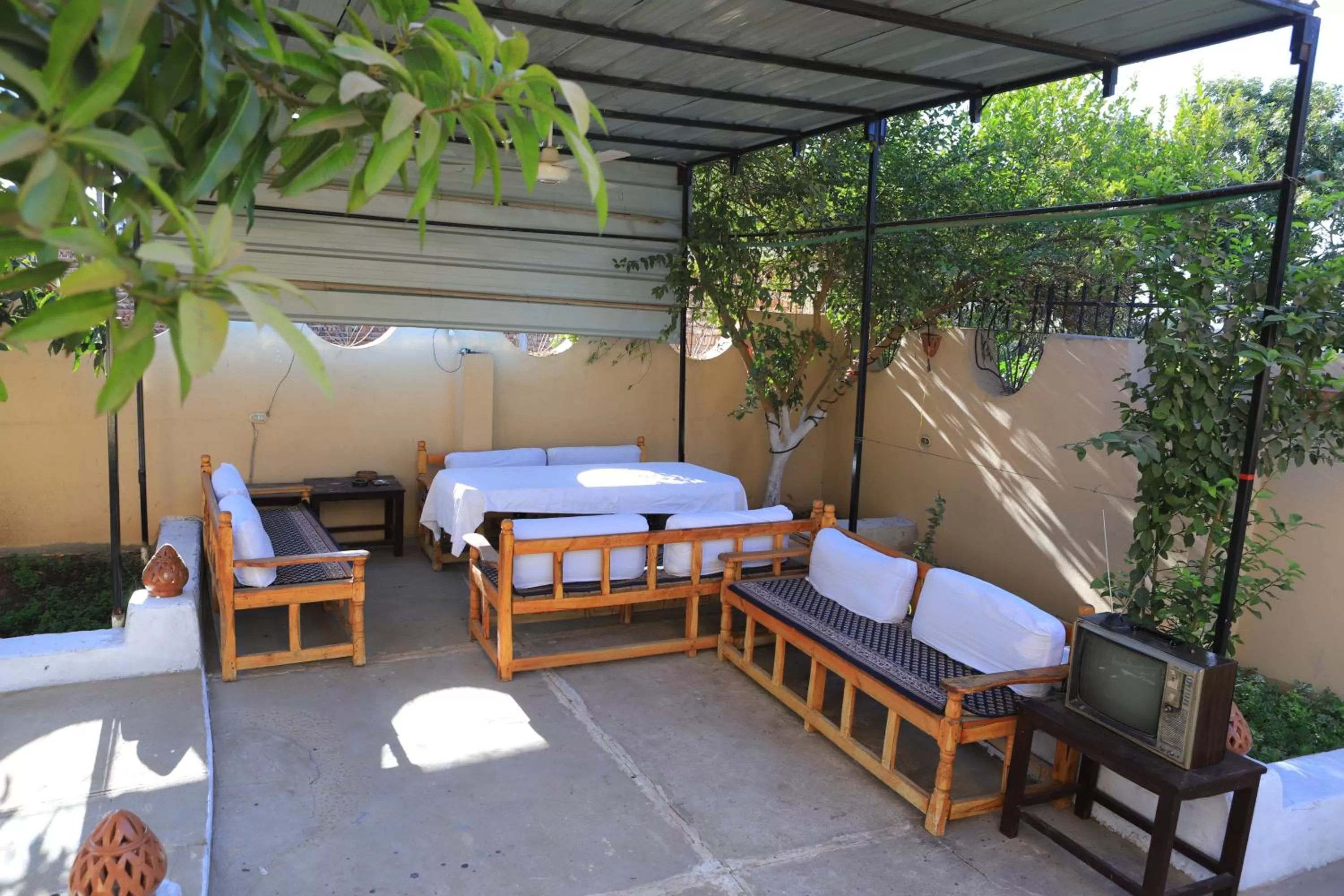 Patio in Luxor Villa Hatshepsut