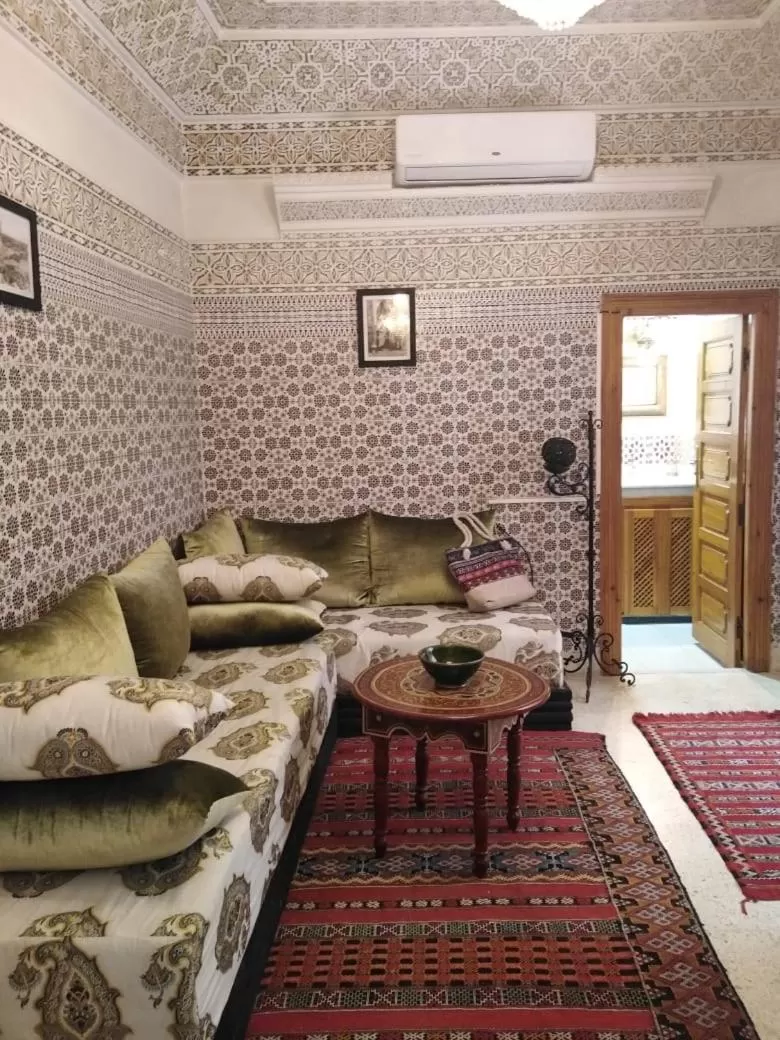 Seating Area in Riad Oum Ellkhir