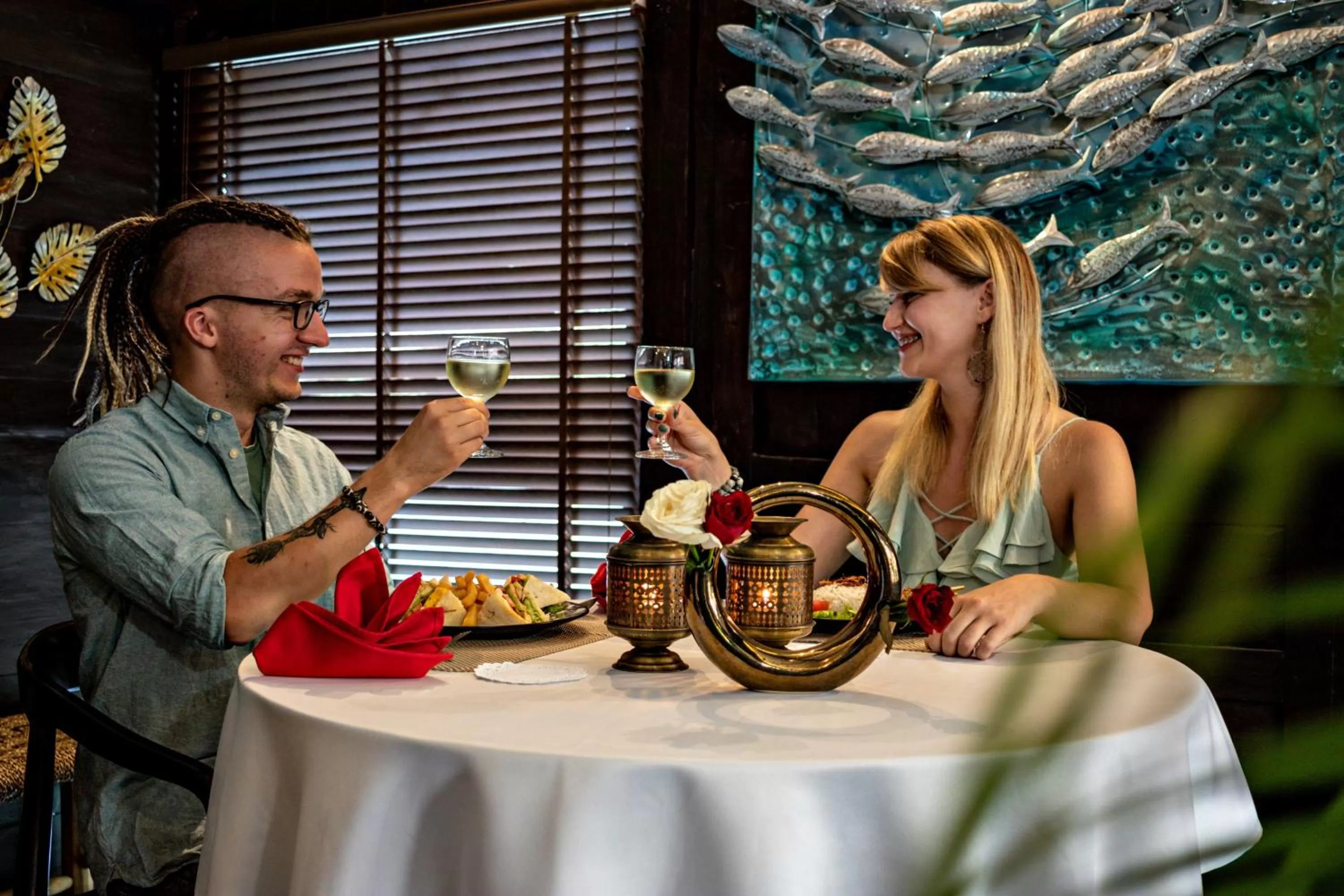 People in Canvas Escape Resort