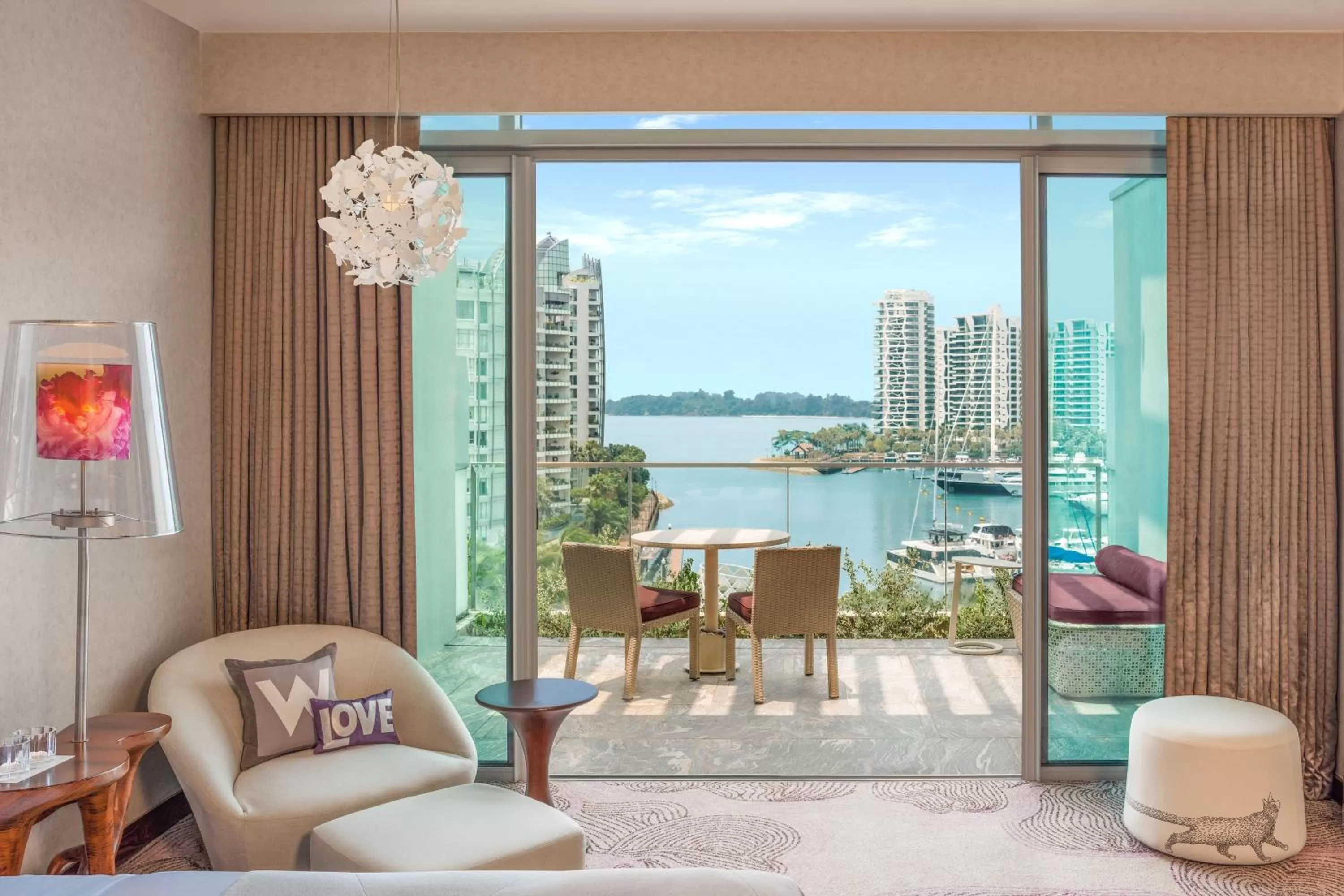Photo of the whole room in W Singapore - Sentosa Cove