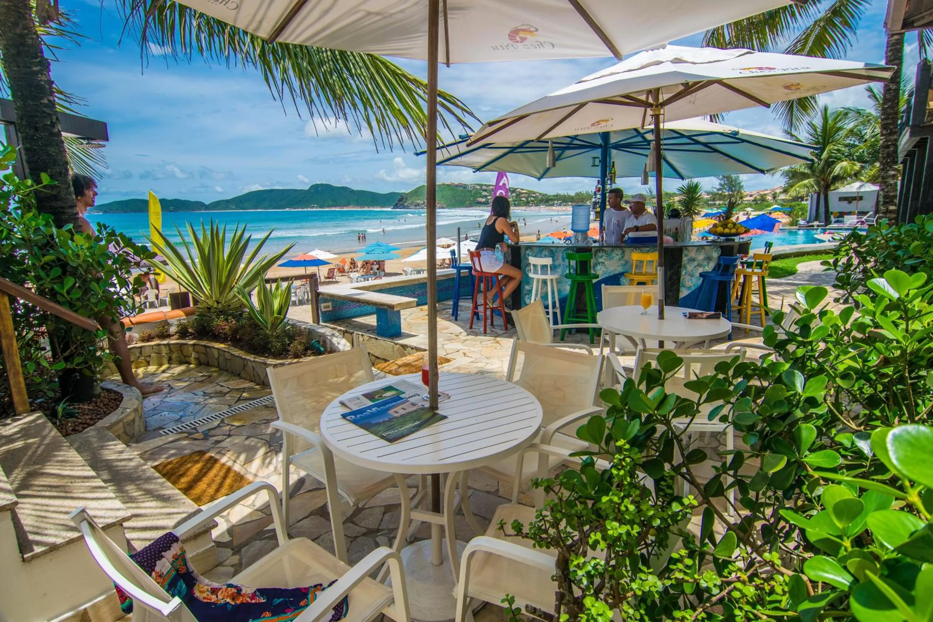 Balcony/Terrace in Chez Pitu Praia Hotel