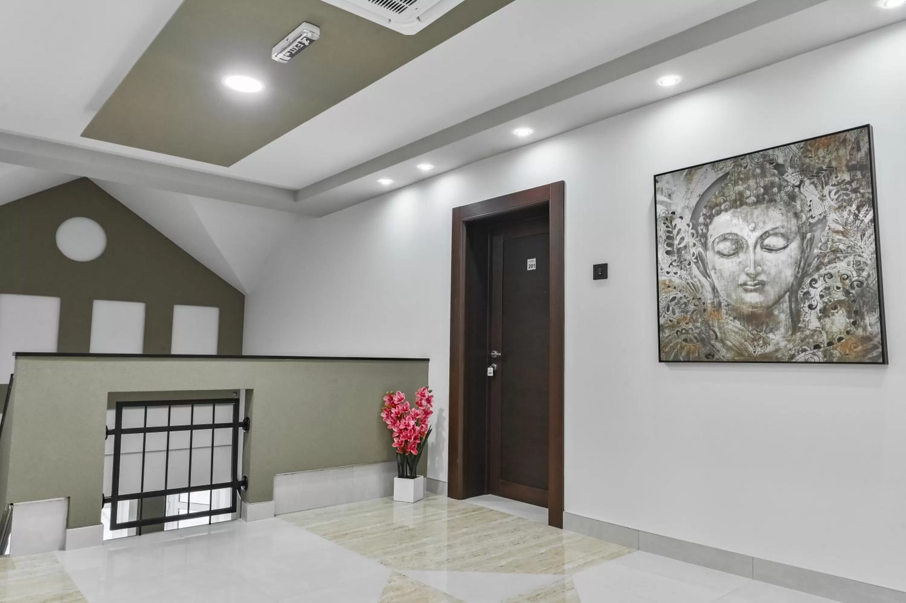 Decorative detail in Garni Hotel Aline