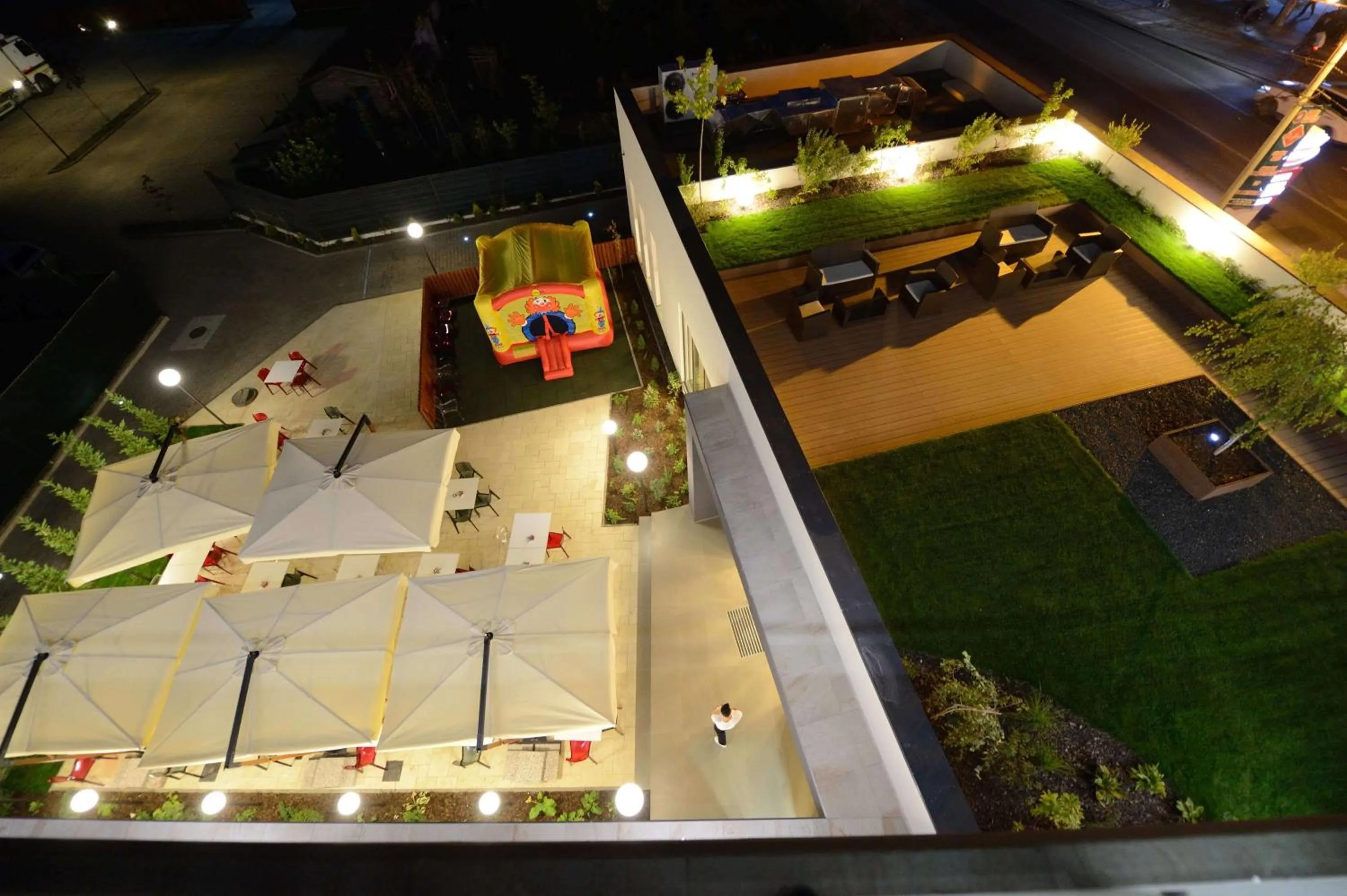 Balcony/Terrace in Hotel Galaxy