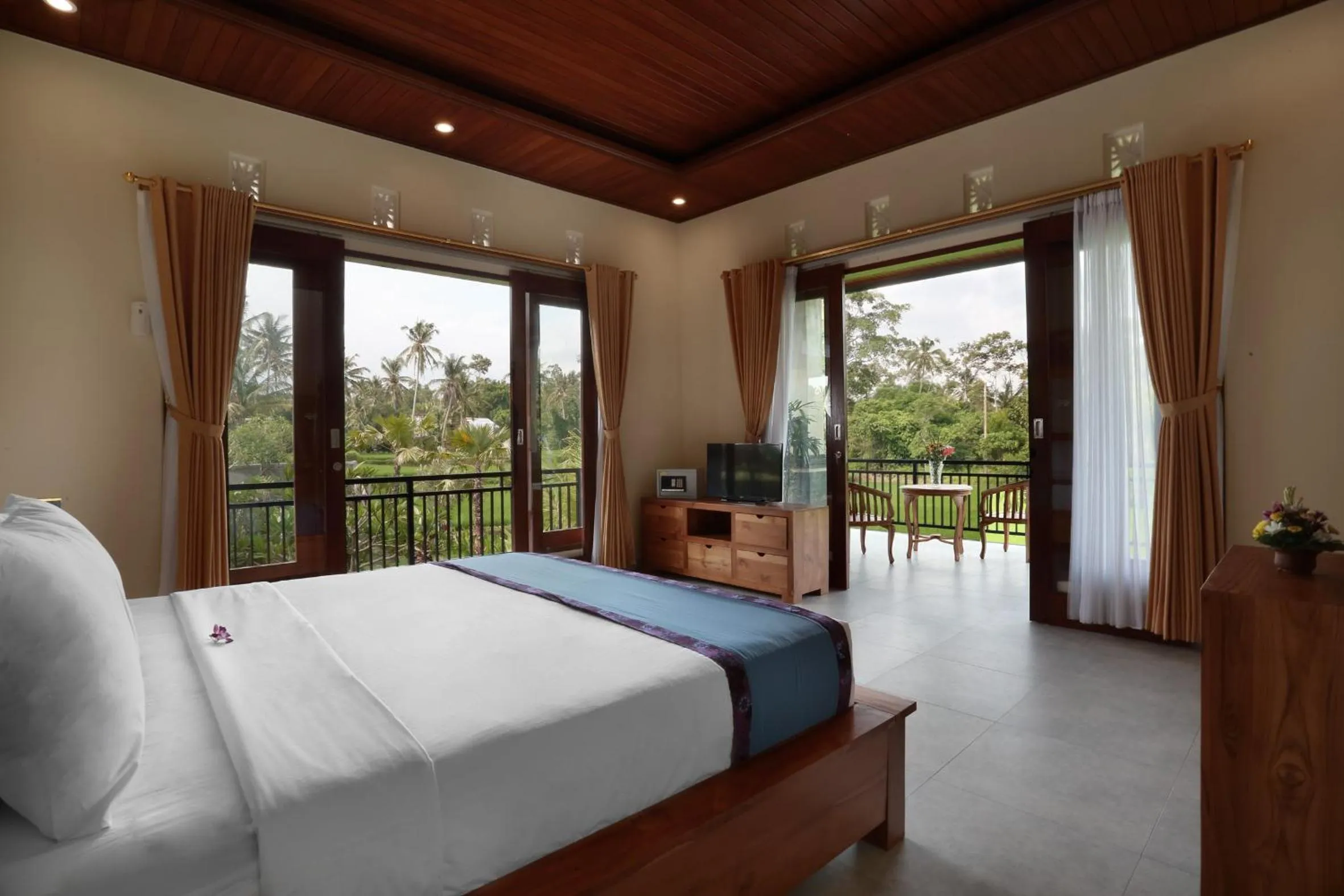 Bedroom, Bed in Dewi Sri Private Villa