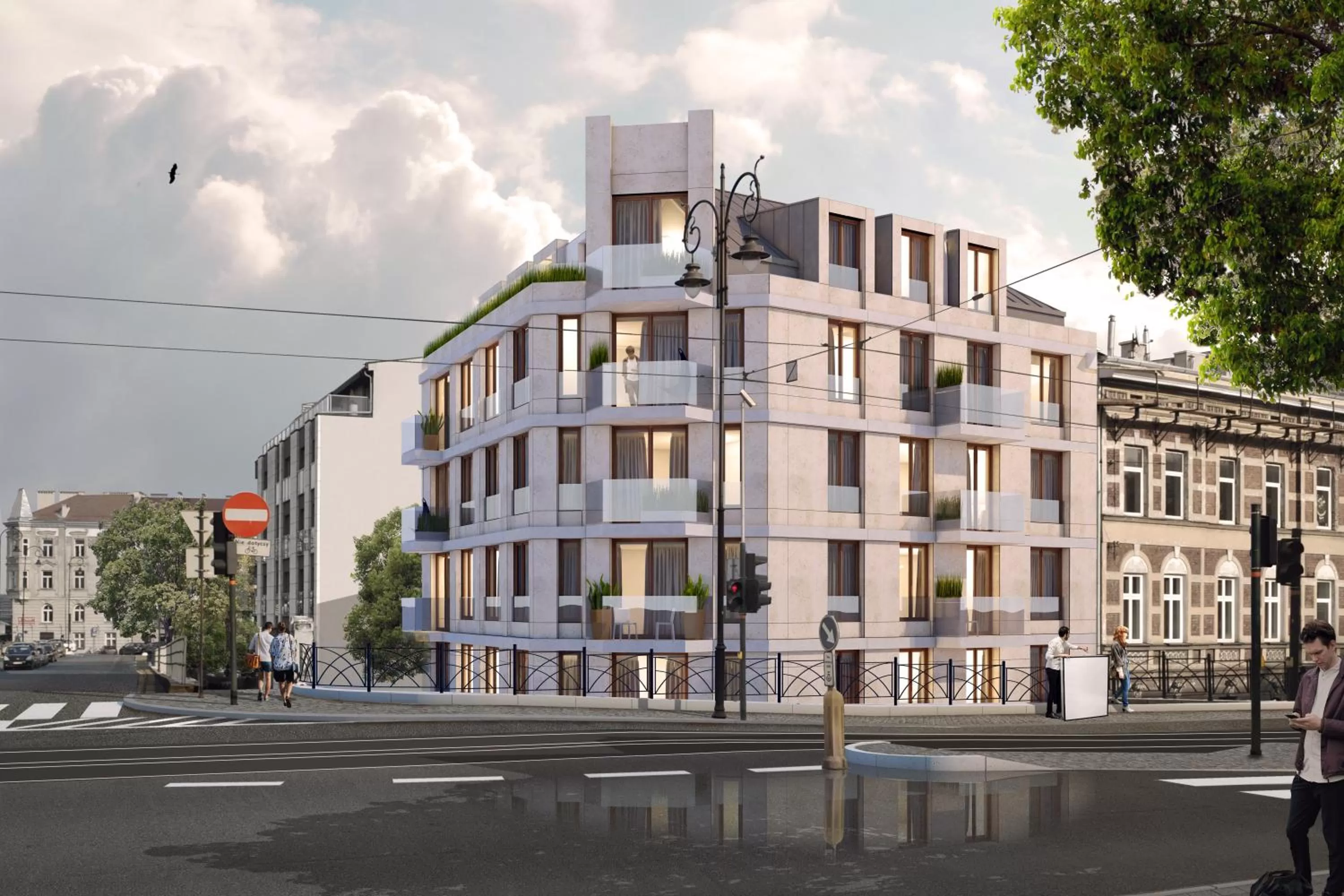 Property building in The Bridge Suites Hotel