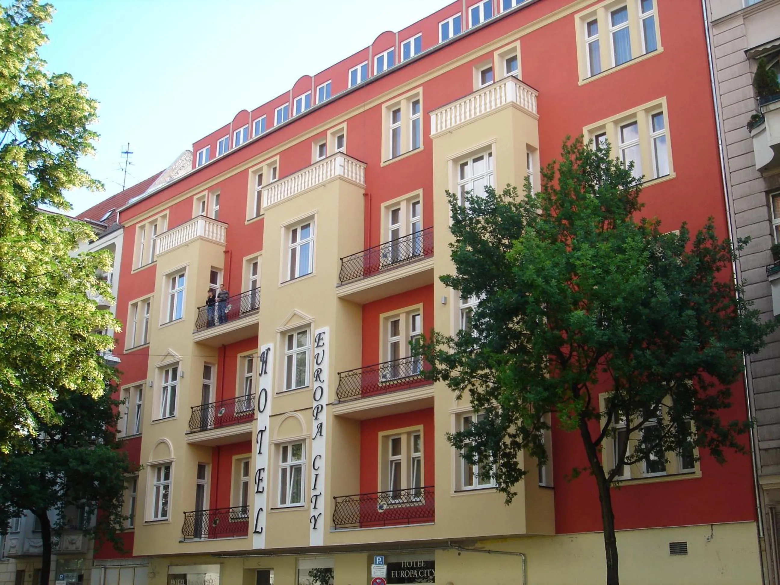 Property building in Hotel Europa City