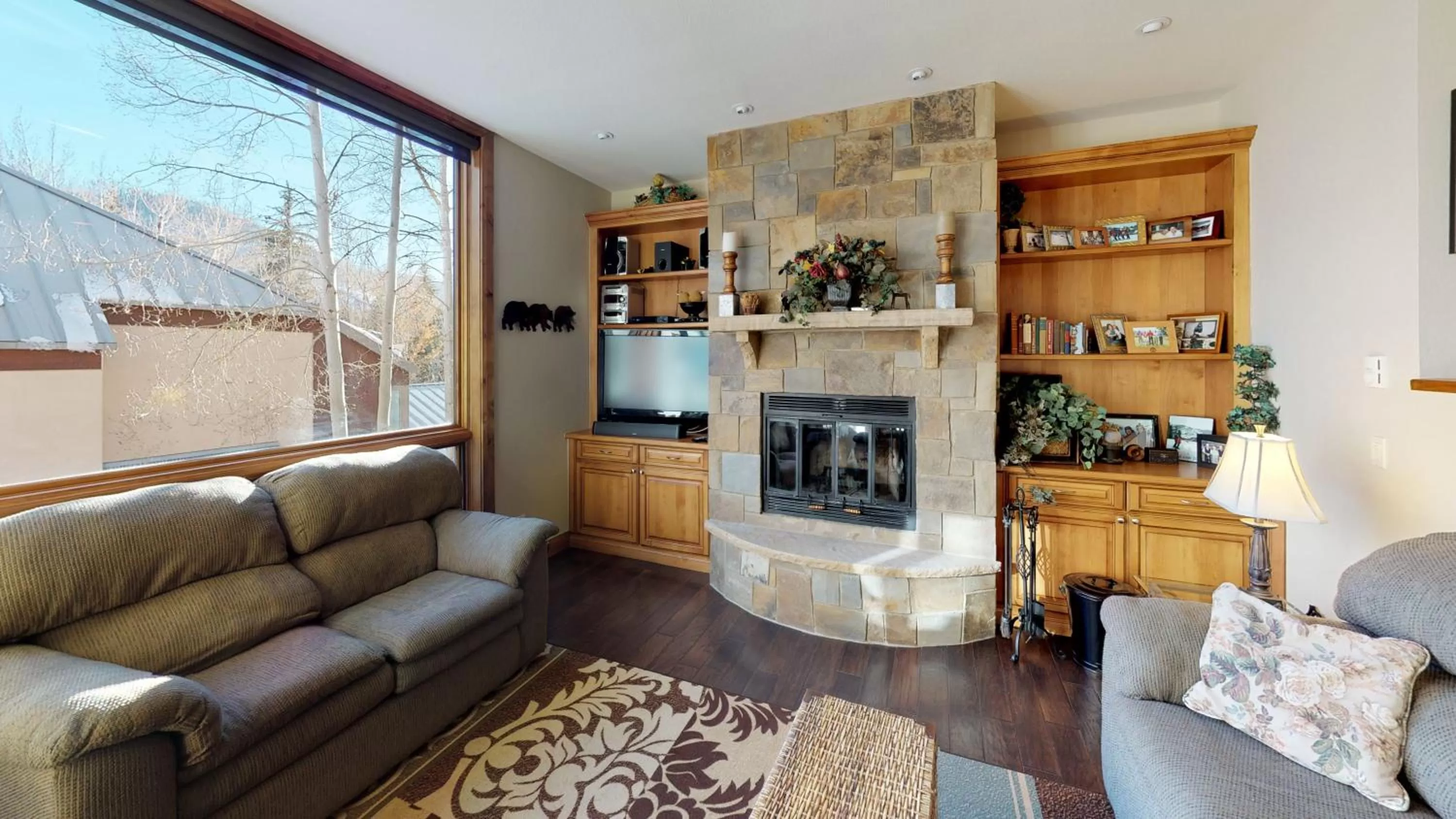 Living room in Vail Residences at Cascade Village, a Destination by Hyatt Residence