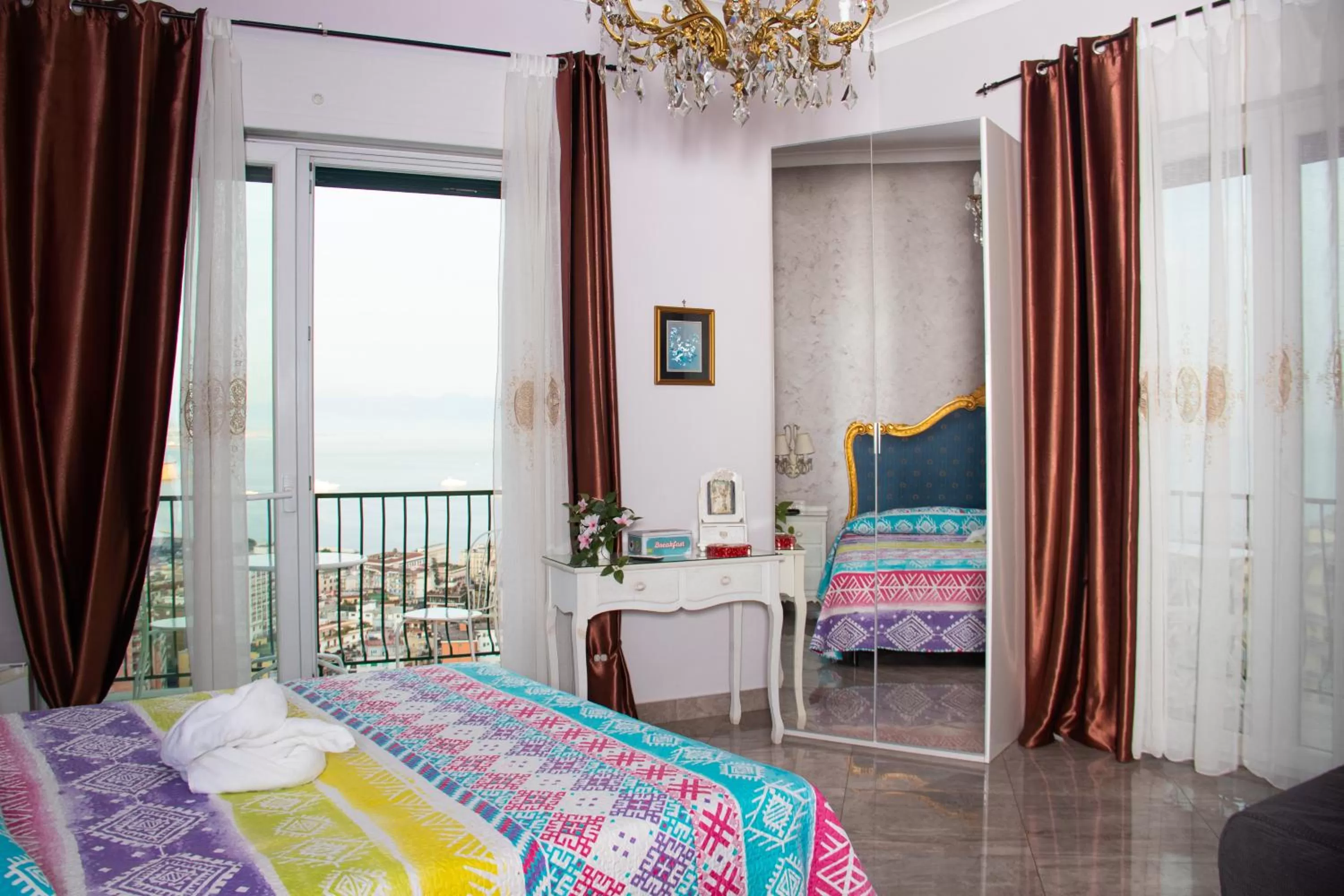 Photo of the whole room, Bed in Nido Dei Gabbiani