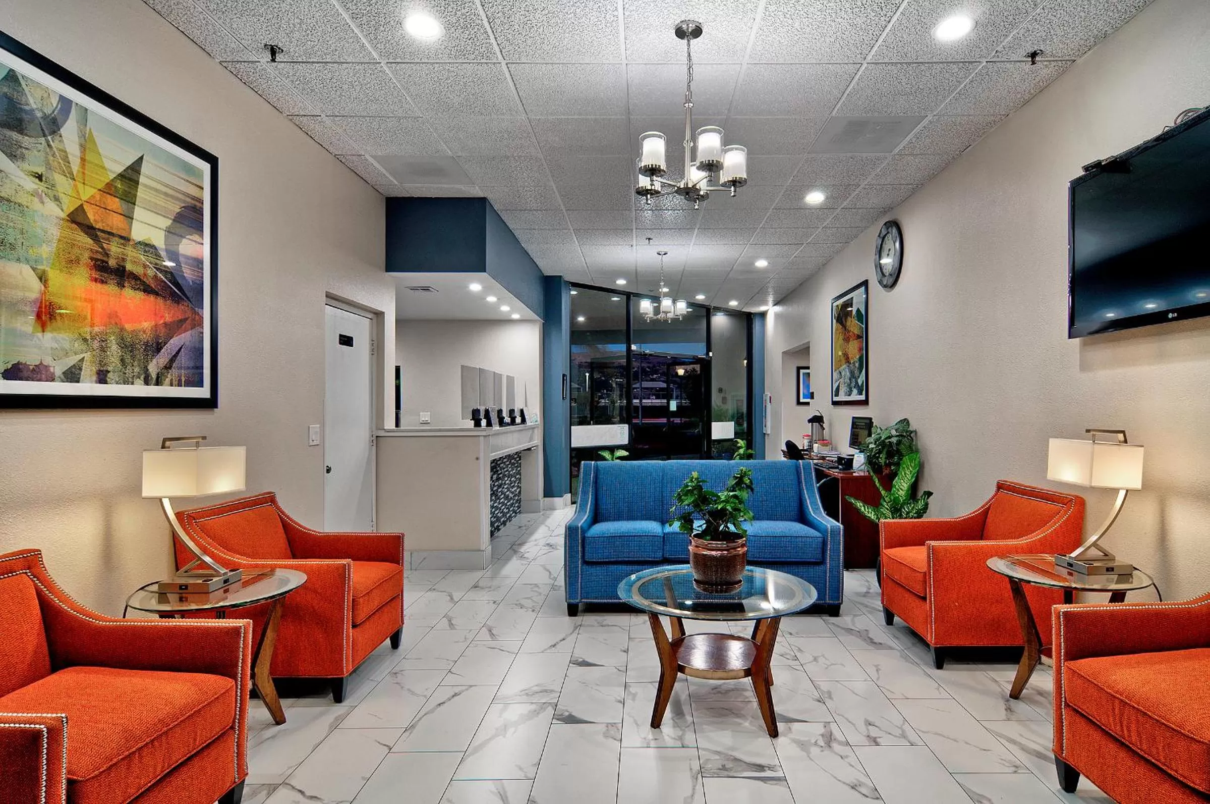 Lobby or reception in Quality Inn & Suites South San Jose - Morgan Hill