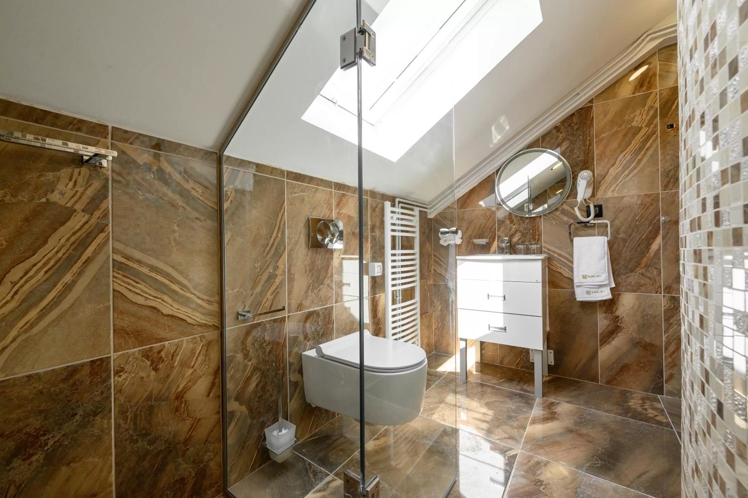 Shower in Apartmanski smestaj King Bo