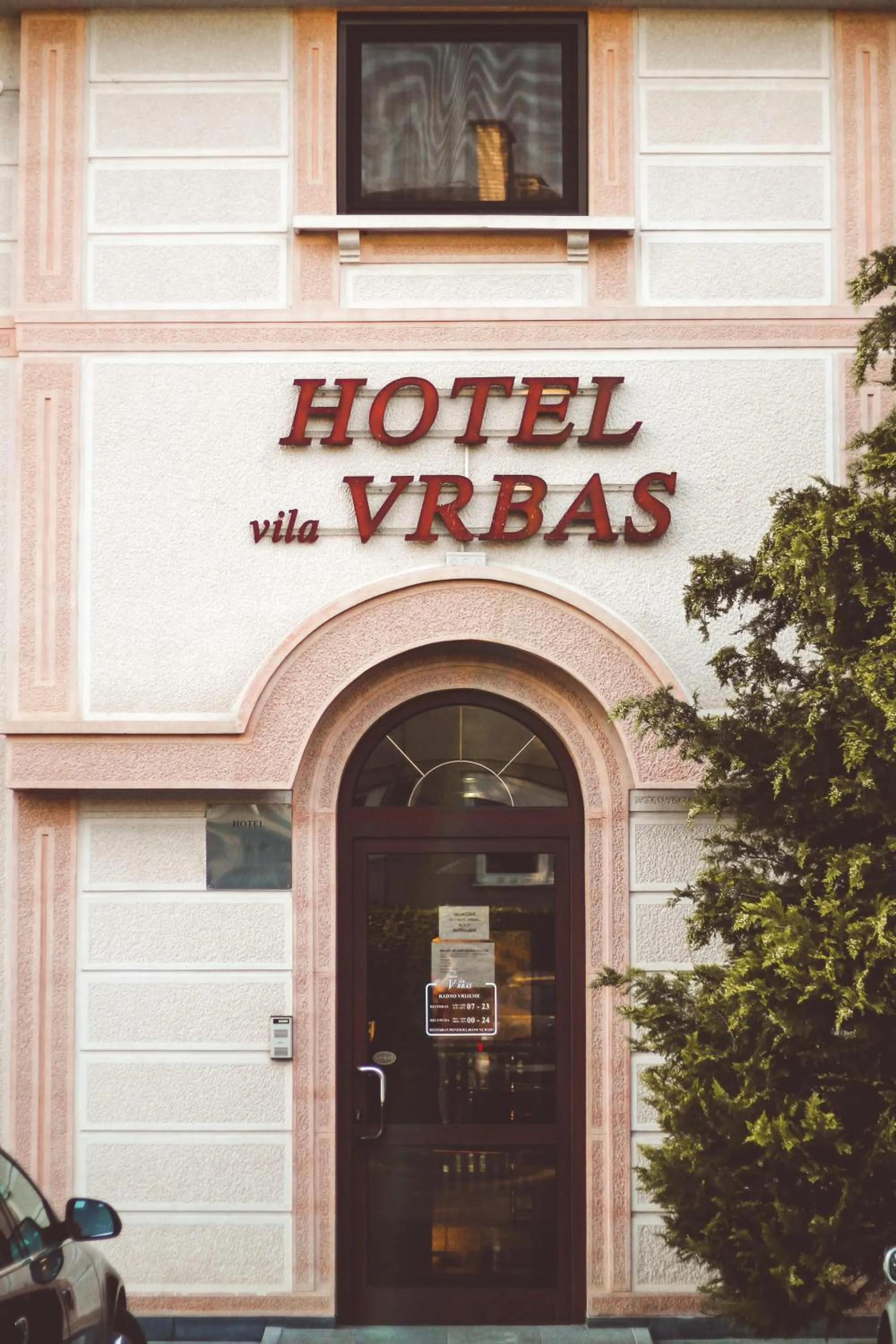 Property building in Hotel Vila Vrbas