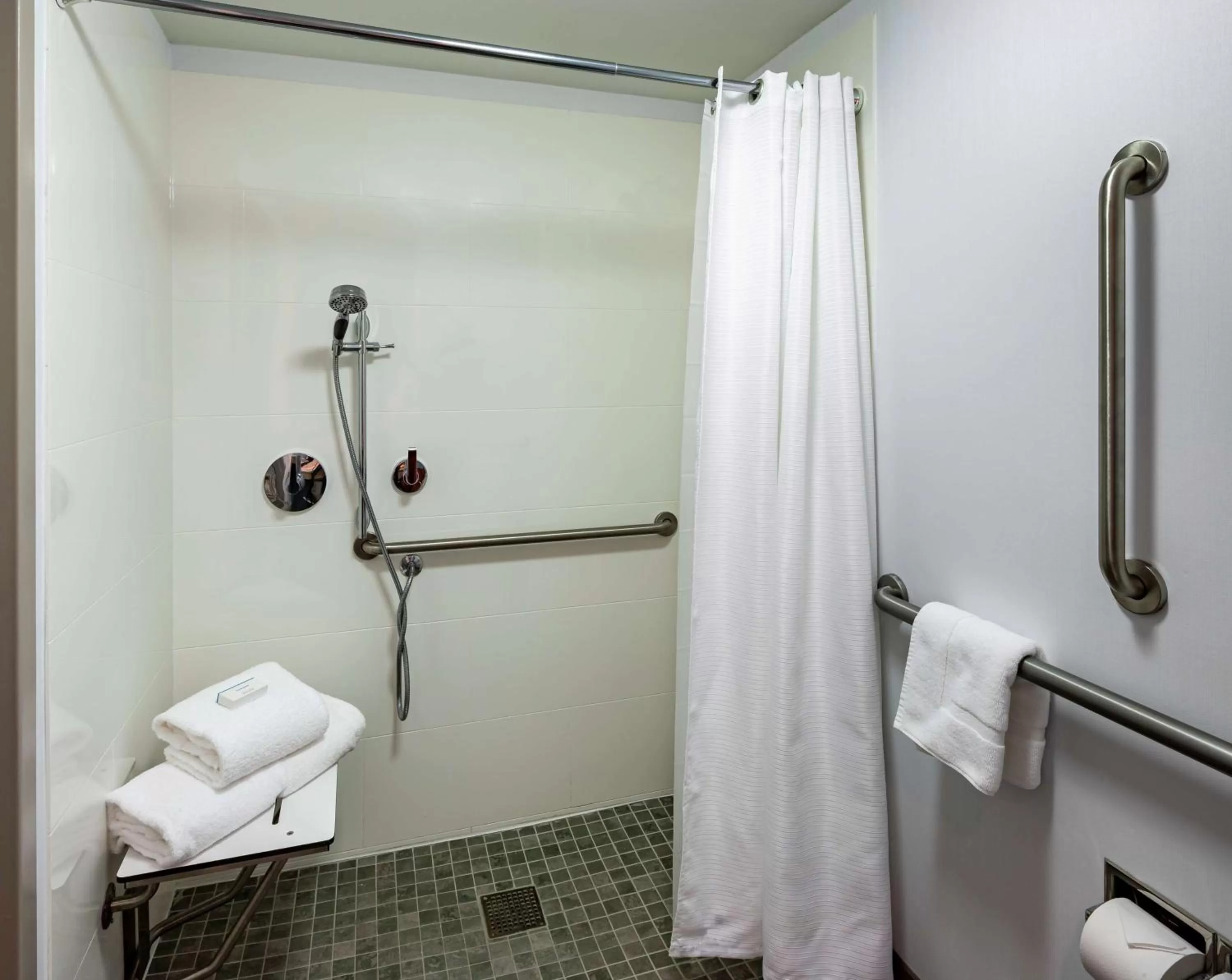 Bathroom in Hilton Garden Inn Omaha Downtown-Old Market Area