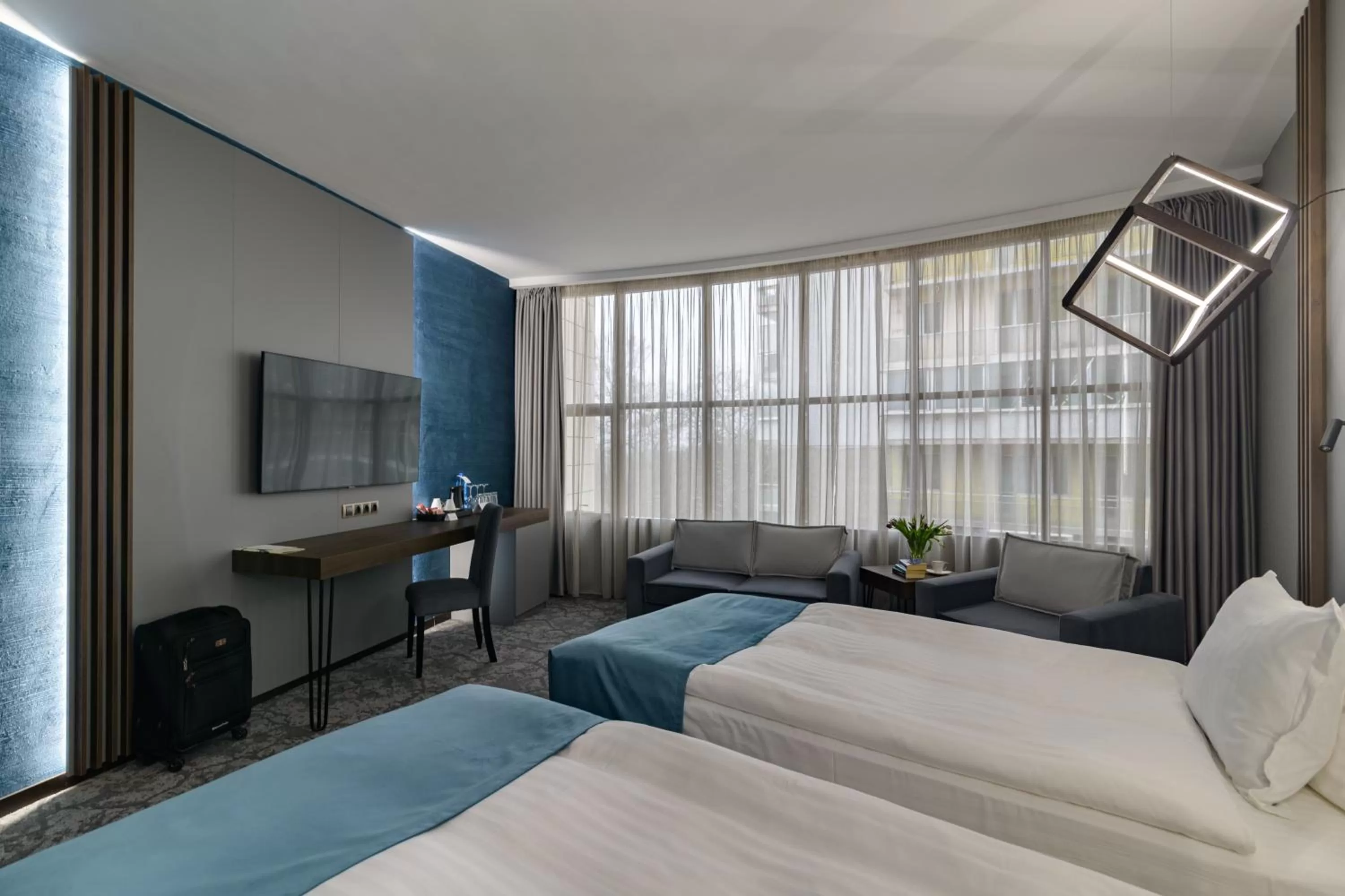 Bed in Rosslyn Dimyat Hotel Varna