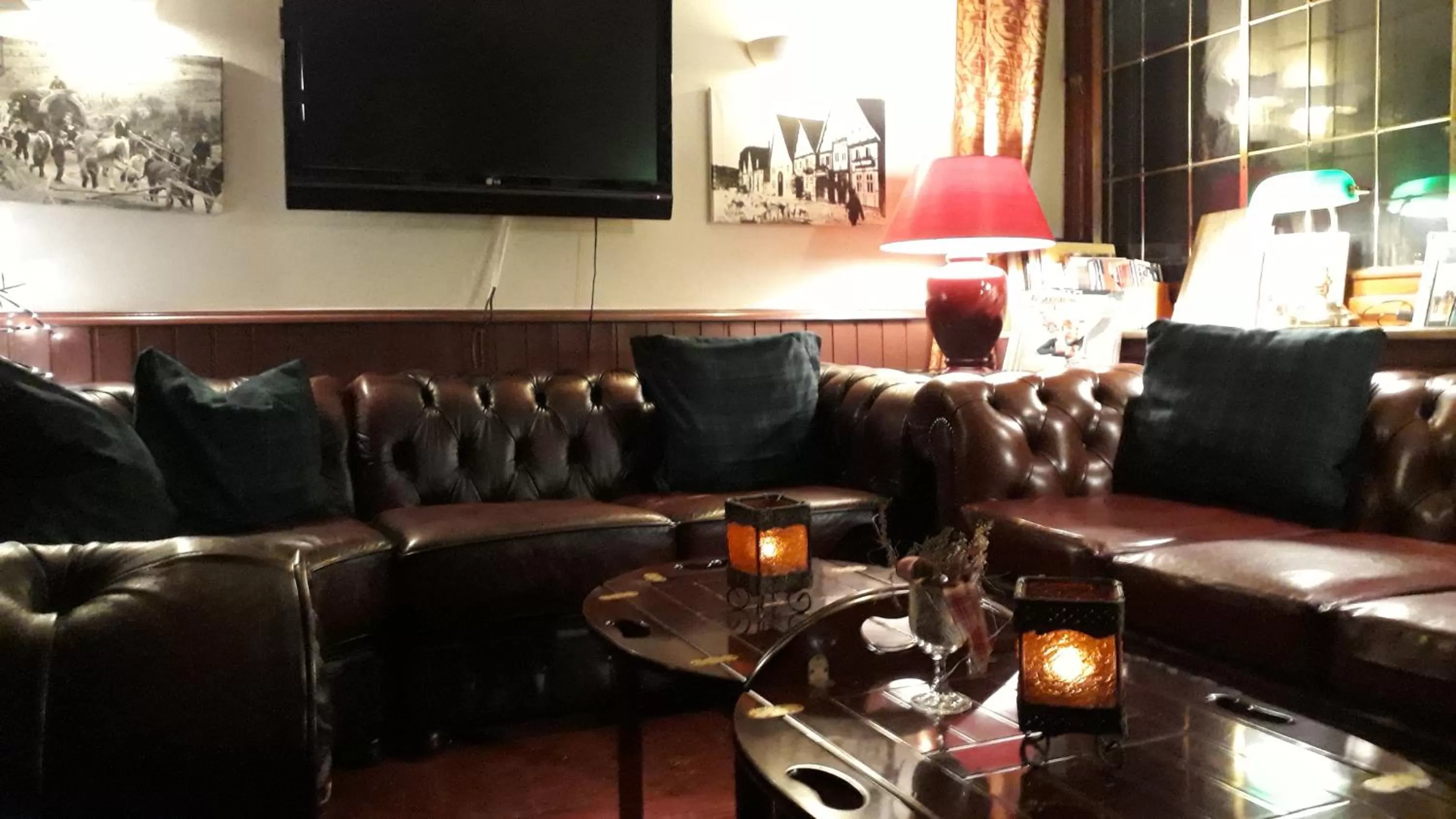 Communal lounge/ TV room in Hotel Sonnenhof