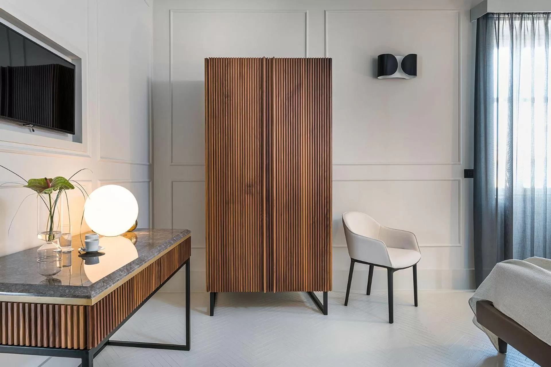 Bedroom in Byssus Suites