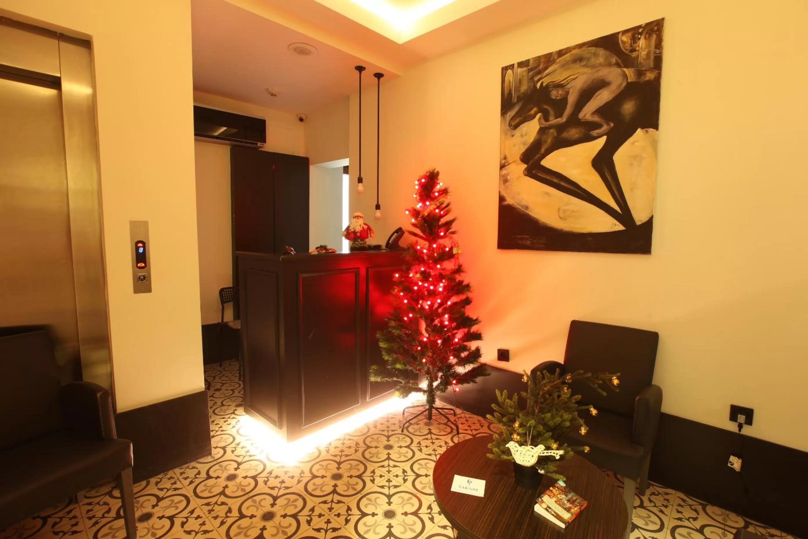 Lobby or reception, Lobby/Reception in Taksim Terrace Hotel