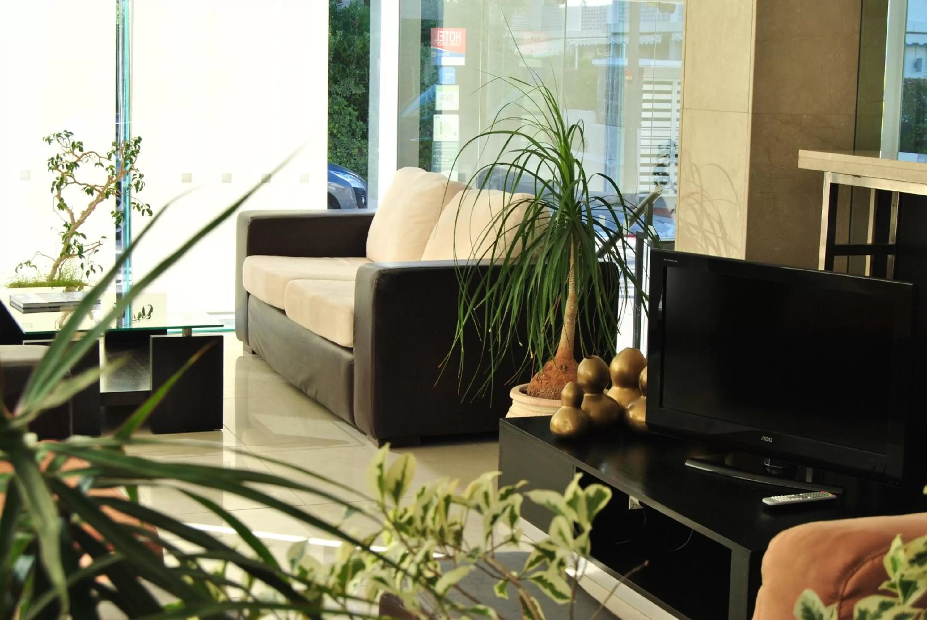 Lobby or reception in Hotel Castilla