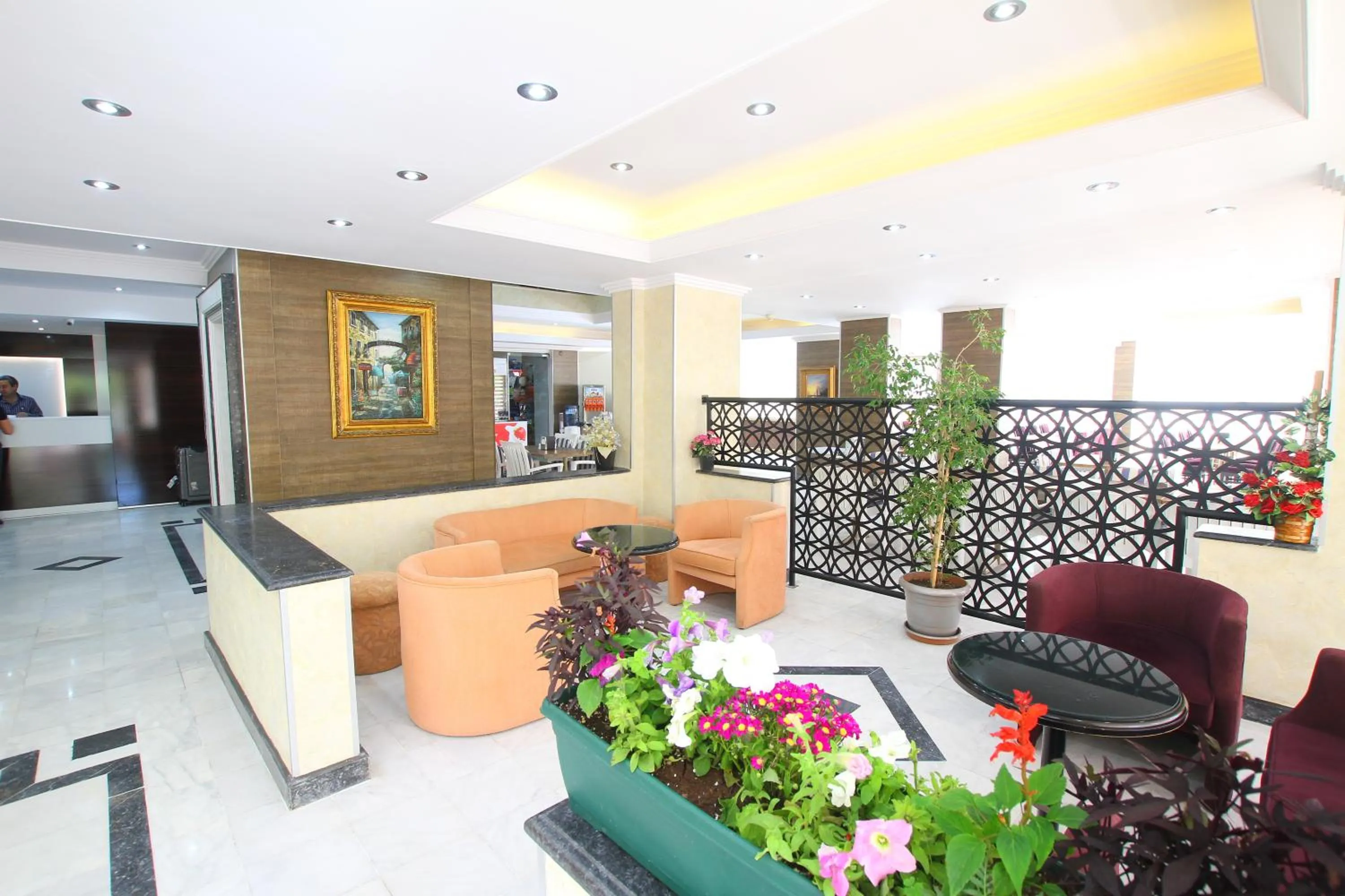 Facade/entrance in Myra Hotel