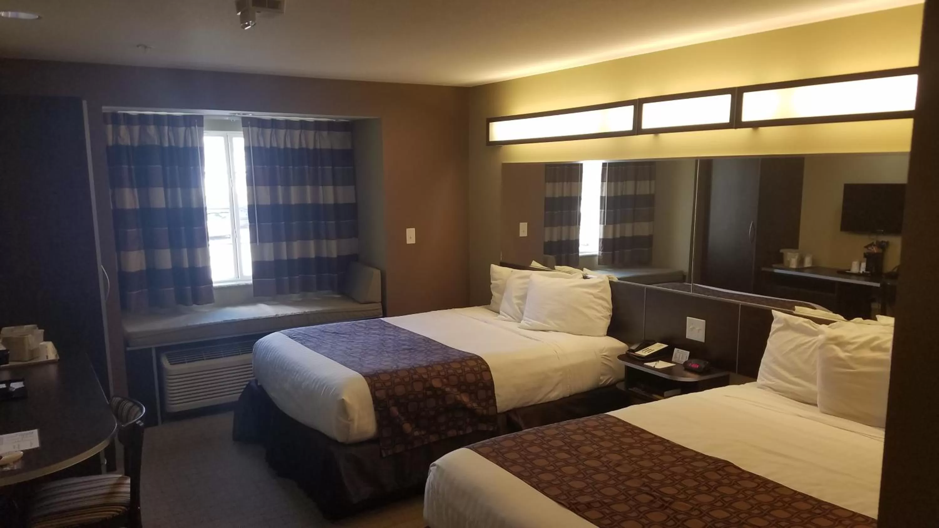 Bed in Microtel Inn & Suites by Wyndham