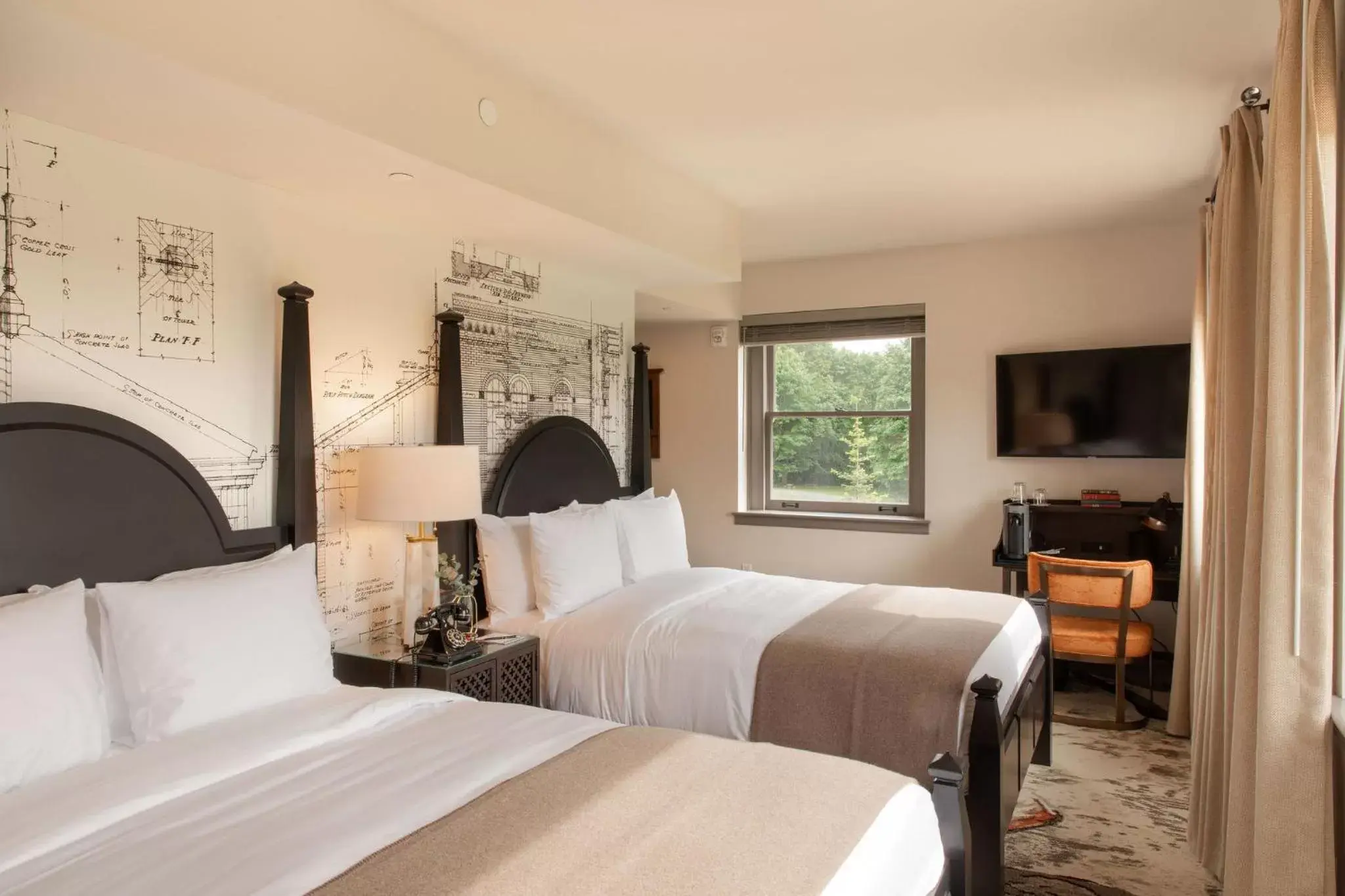 Deluxe Queen Room with Two Queen Beds in The Lodge at St Edward Park Deluxe Queen Room with Two Queen Beds in The Lodge at St Edward Park