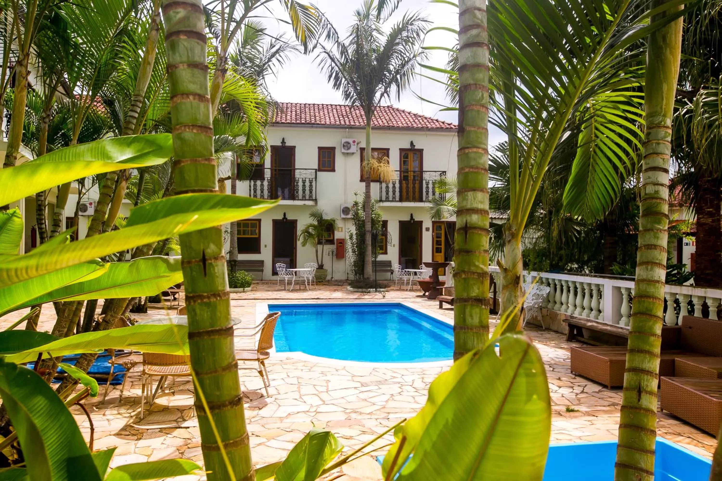 Patio in Pousada Neuza Barbosa