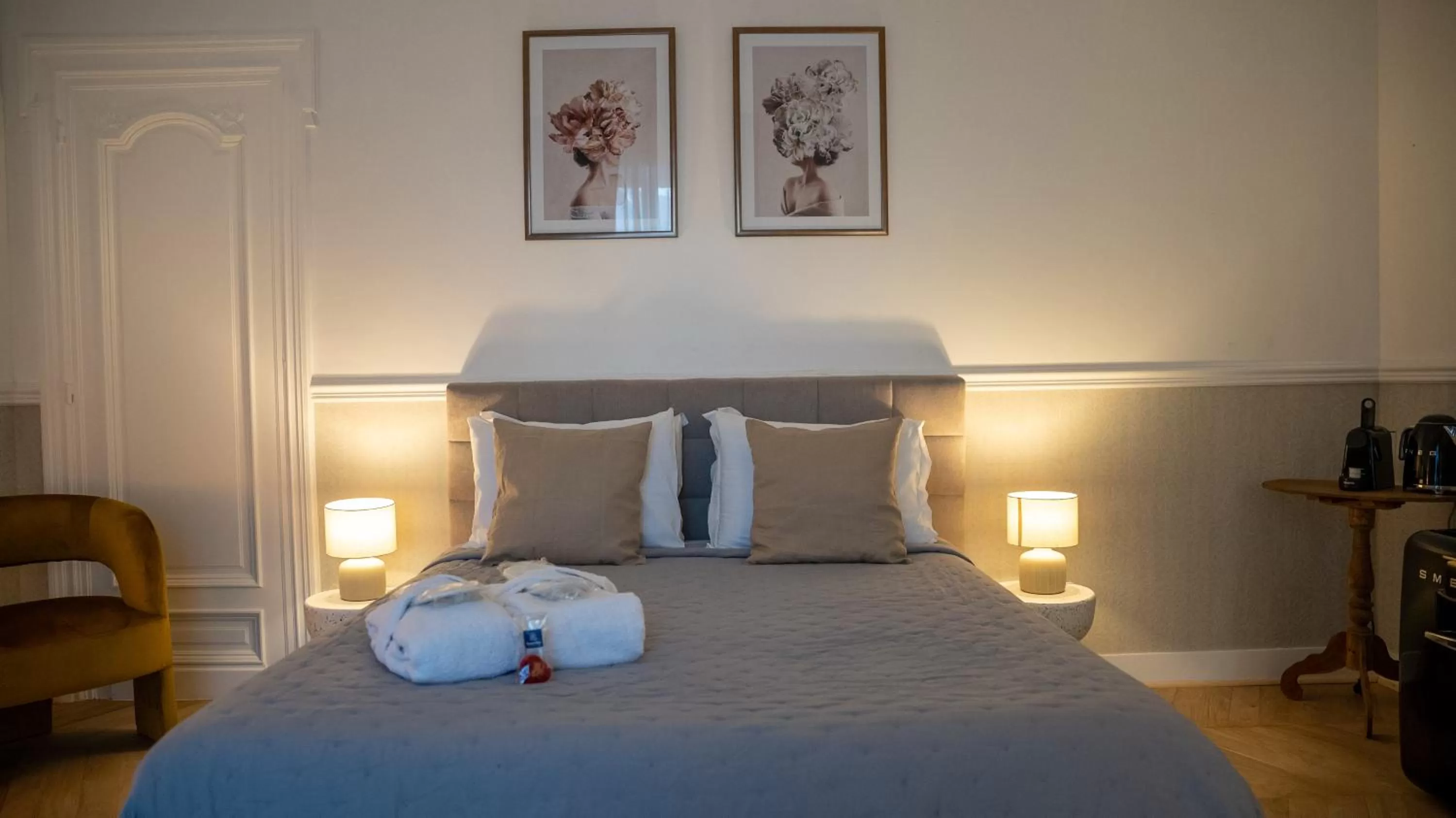 Bed in Hotel de Maître de Vaughan