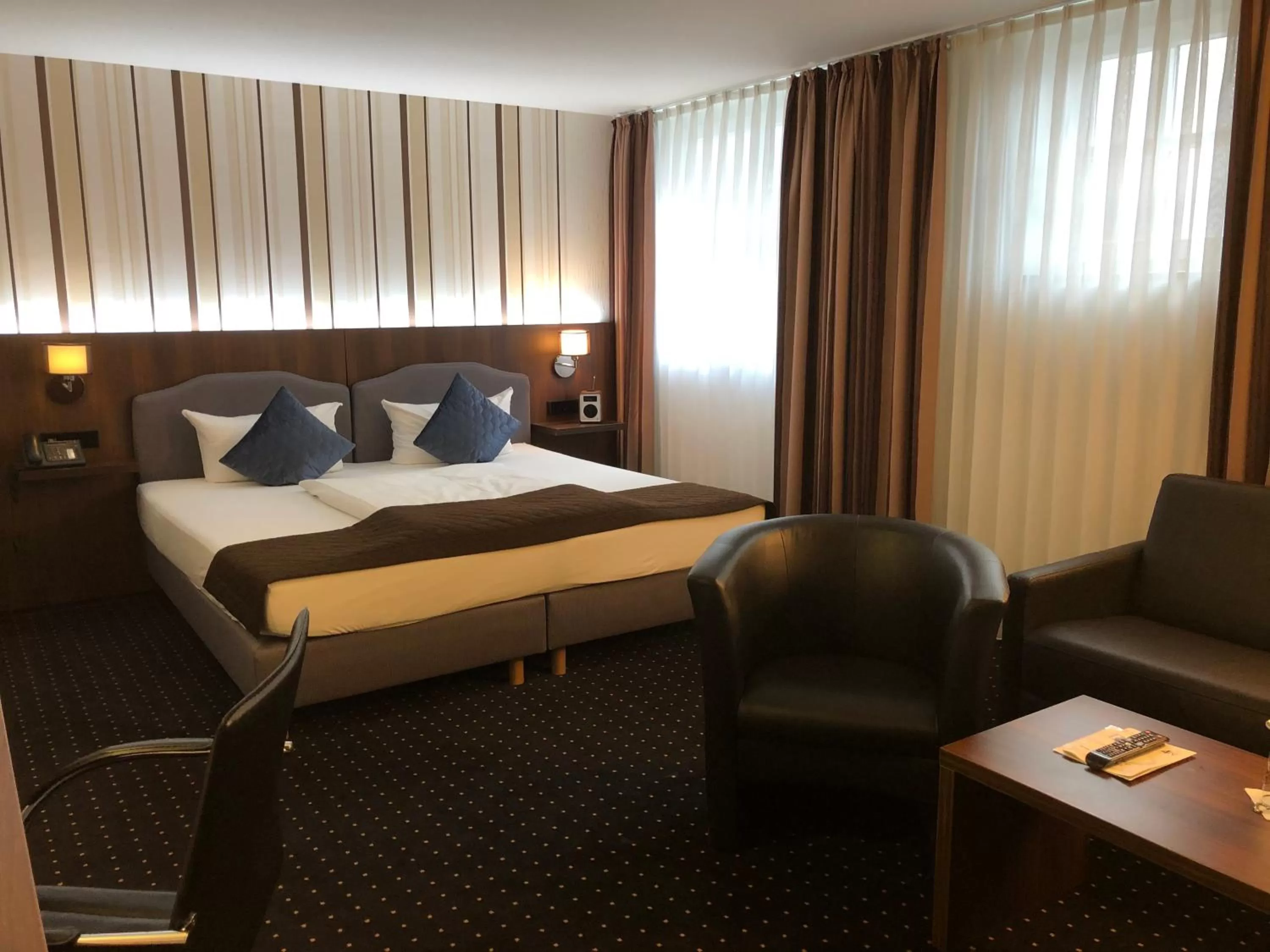 Bed in Lobinger Hotel Weisses Ross