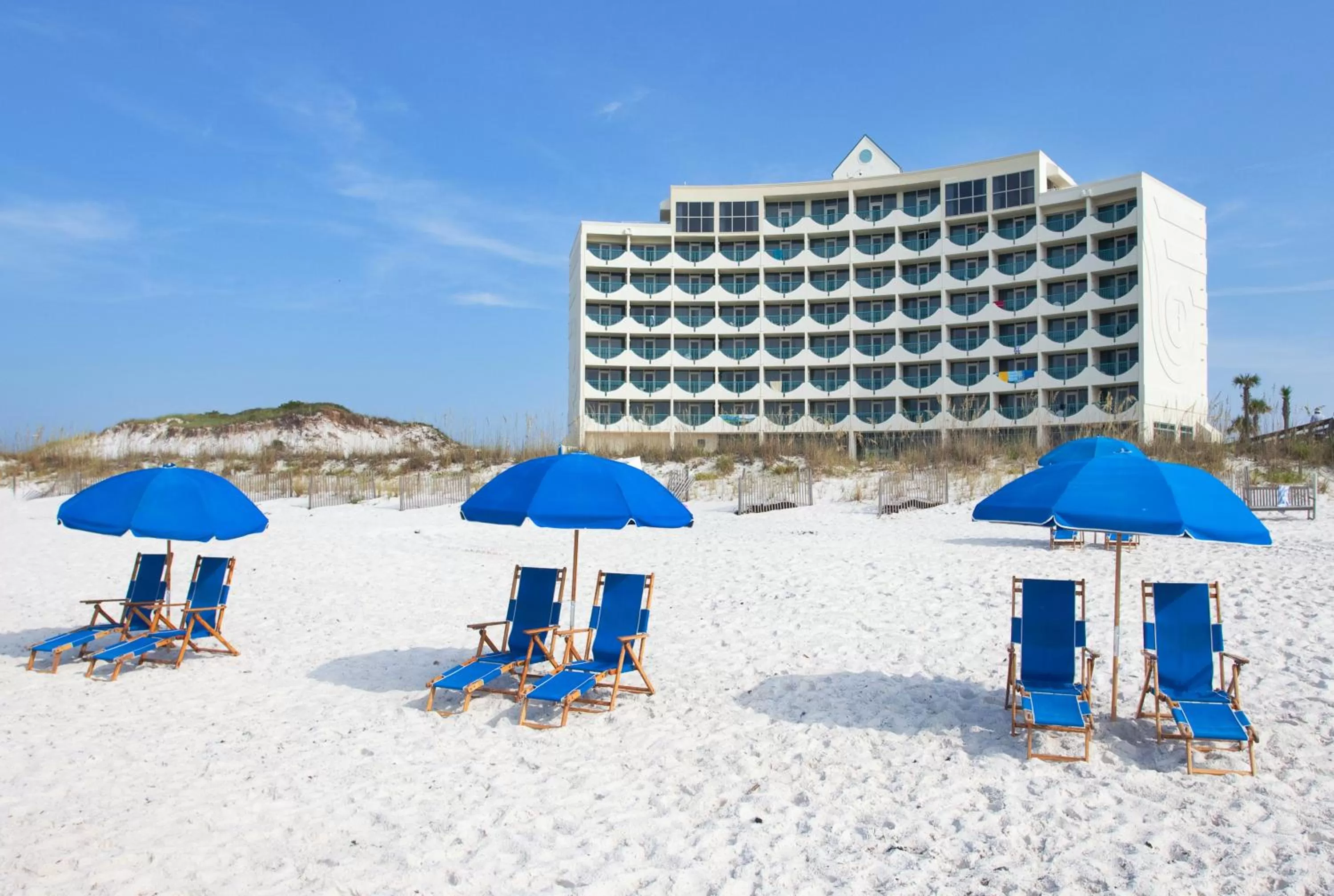Property building in Holiday Inn Express Pensacola Beach by IHG