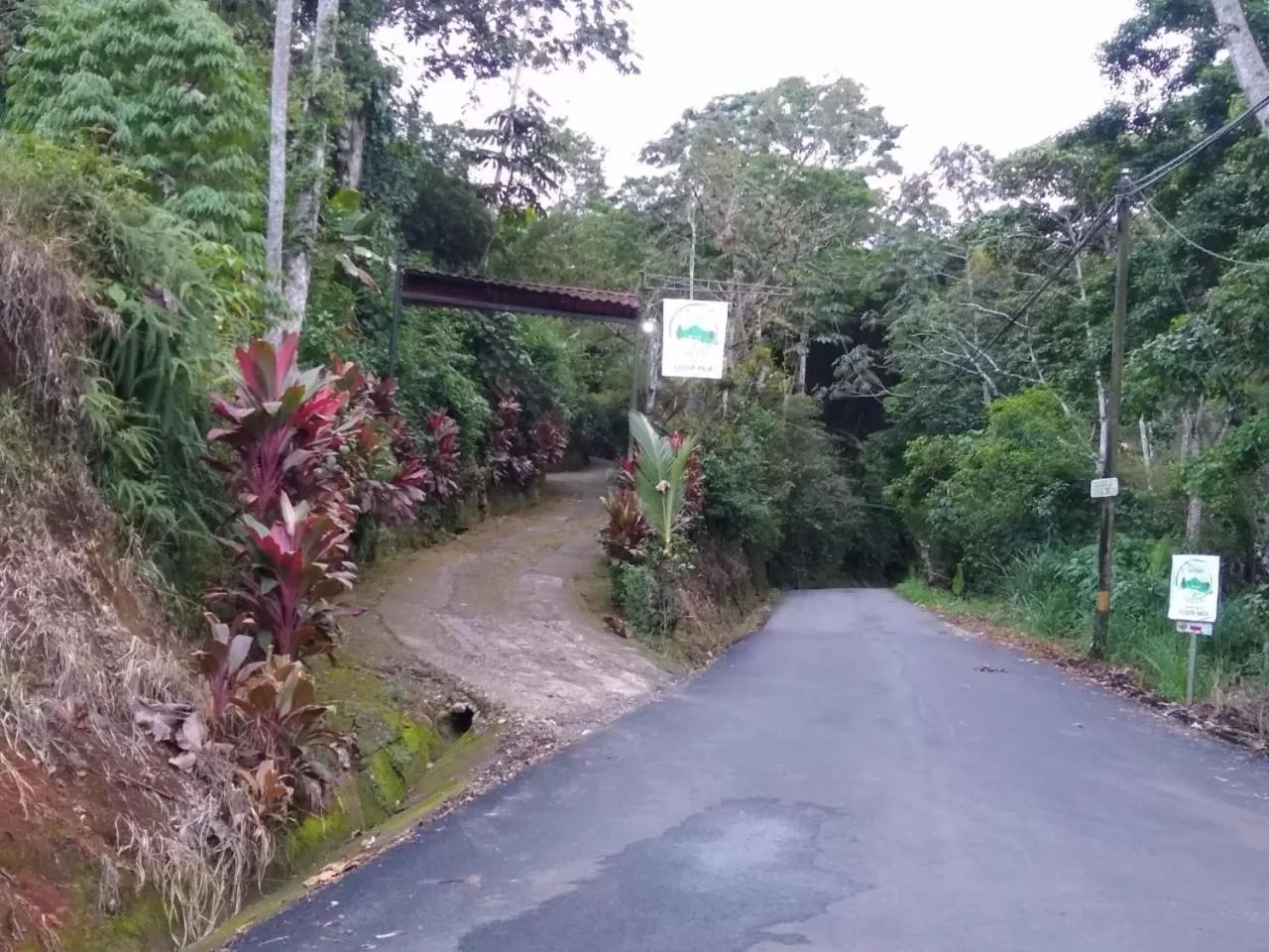 Facade/entrance in Hotel Green Mountain turrialba