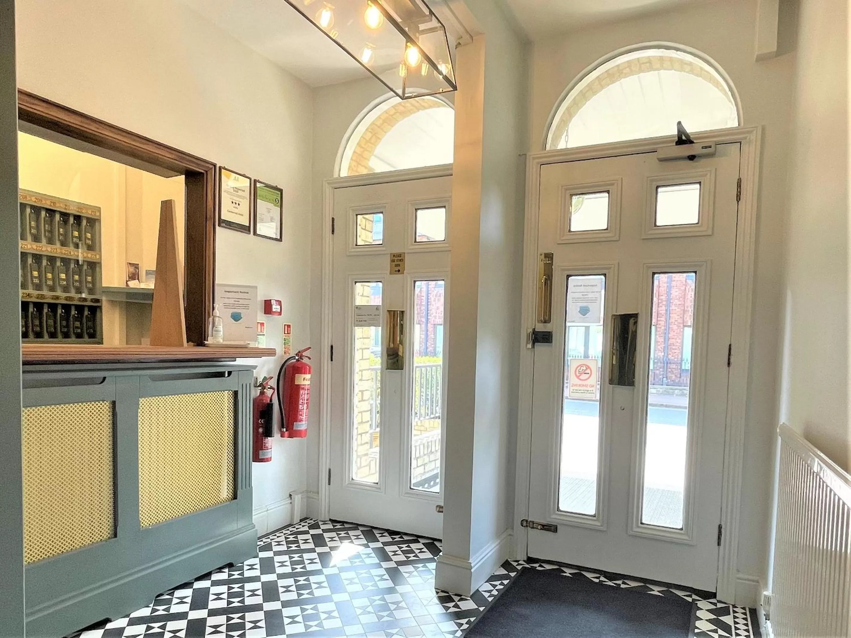 Lobby or reception in Centennial Hotel