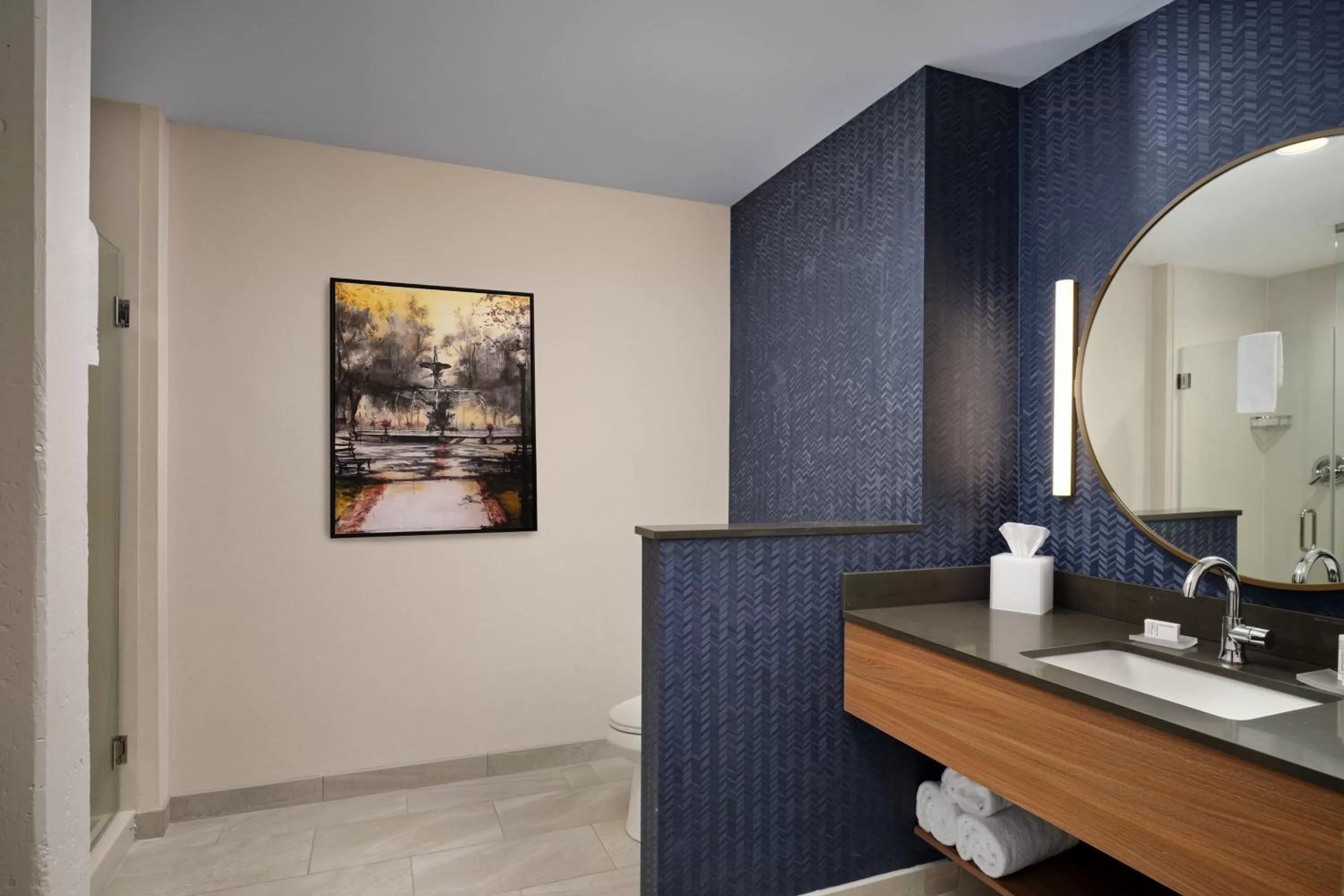 Bathroom in Fairfield Inn & Suites Madison Historic Eagle Cotton Mill