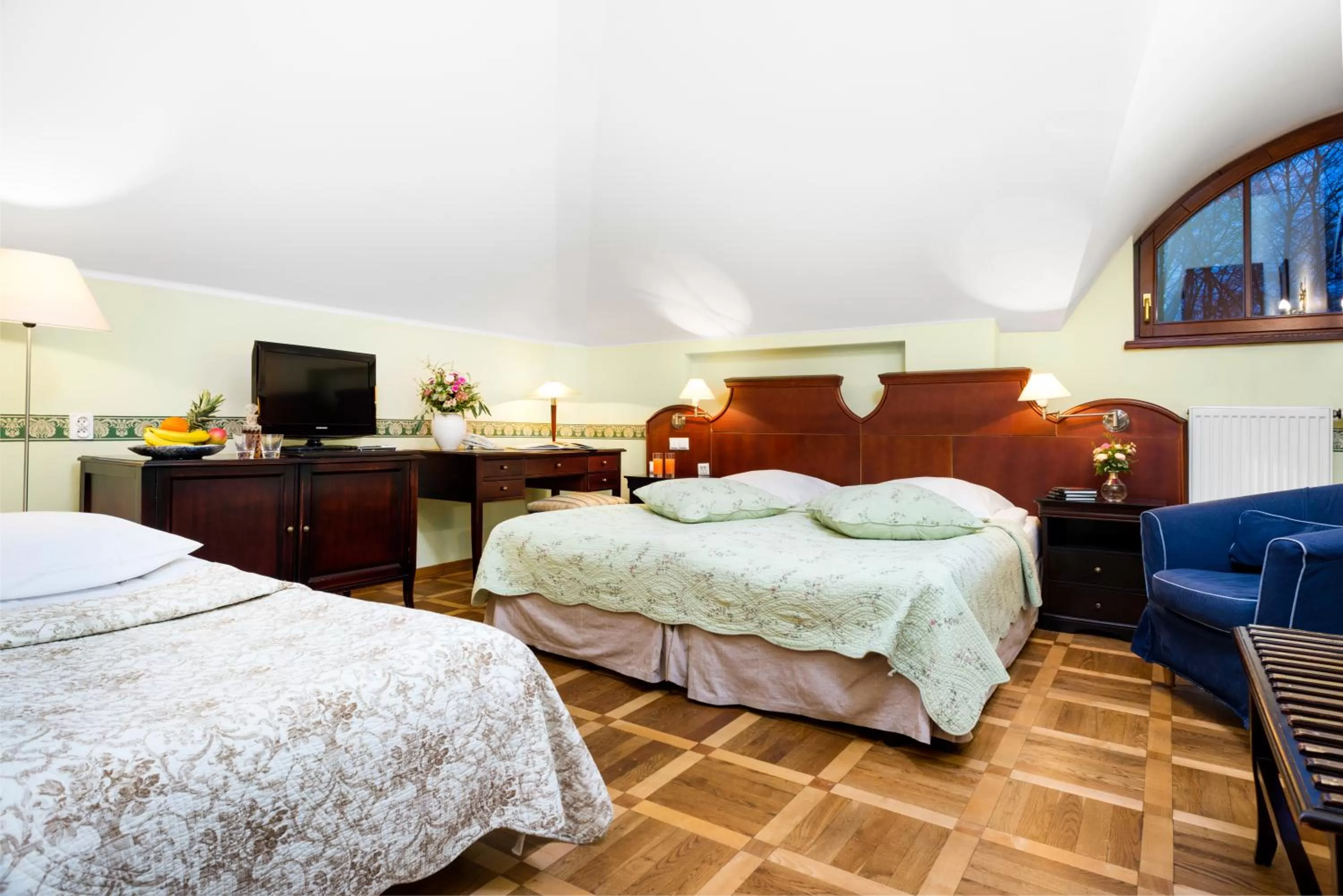 Bed in Hotel Maltański